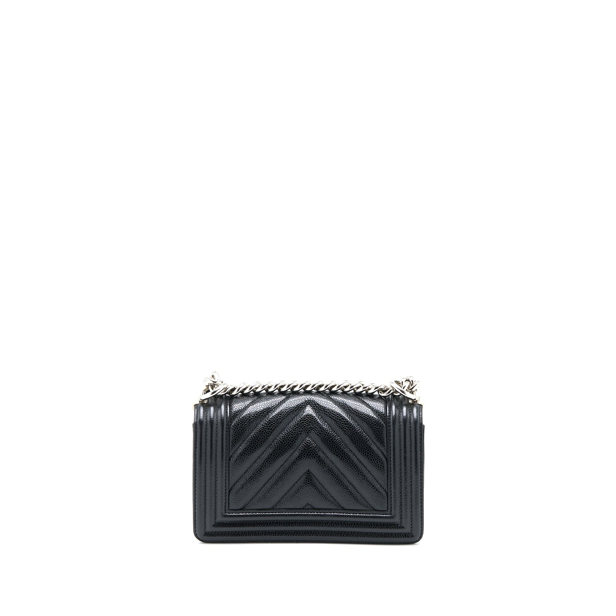 chanel-small-chevron-boy-bag-shiny-grained-calfskin-black-shw