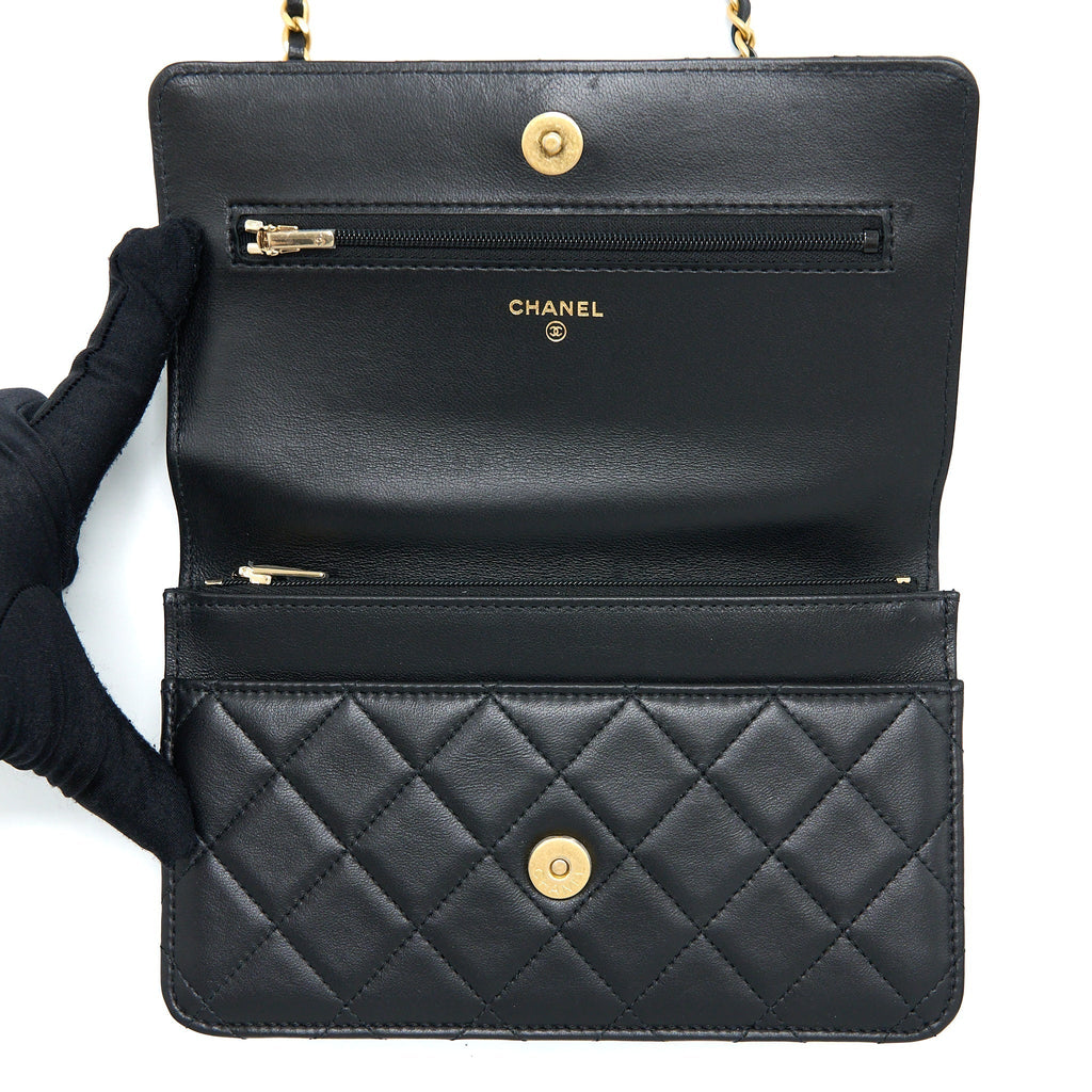 chanel-top-handle-wallet-on-chain-lambskin-black-brushed-ghw-microchip
