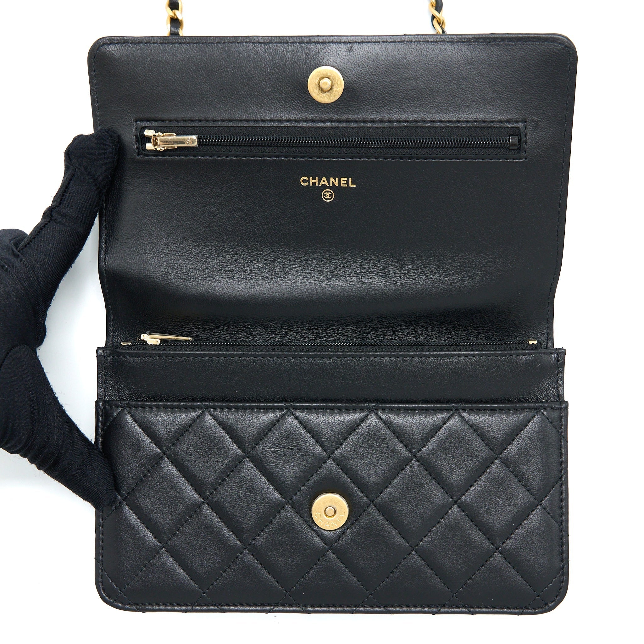 chanel-top-handle-wallet-on-chain-lambskin-black-brushed-ghw-microchip