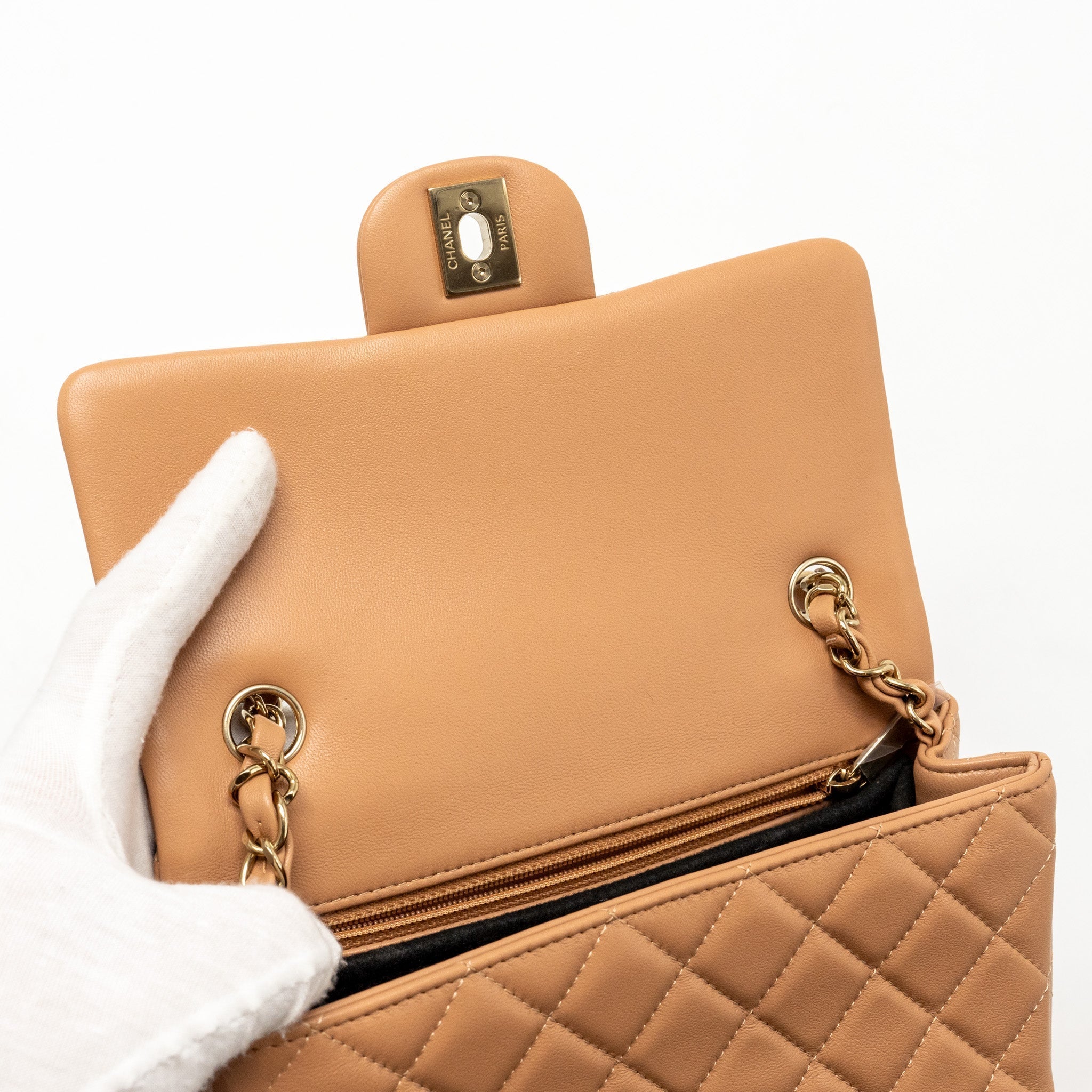 chanel-mini-rectangular-flap-bag-lambskin-beige-lghw-microchip-copy