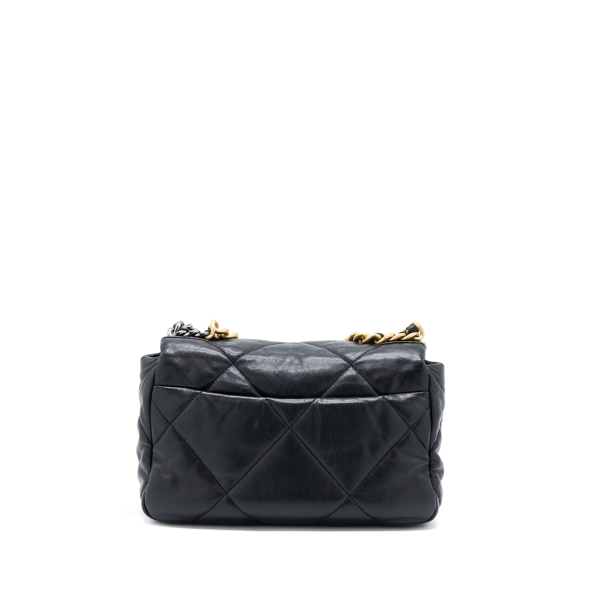 chanel-small-19-bag-goatskin-black-multicolour-hardware