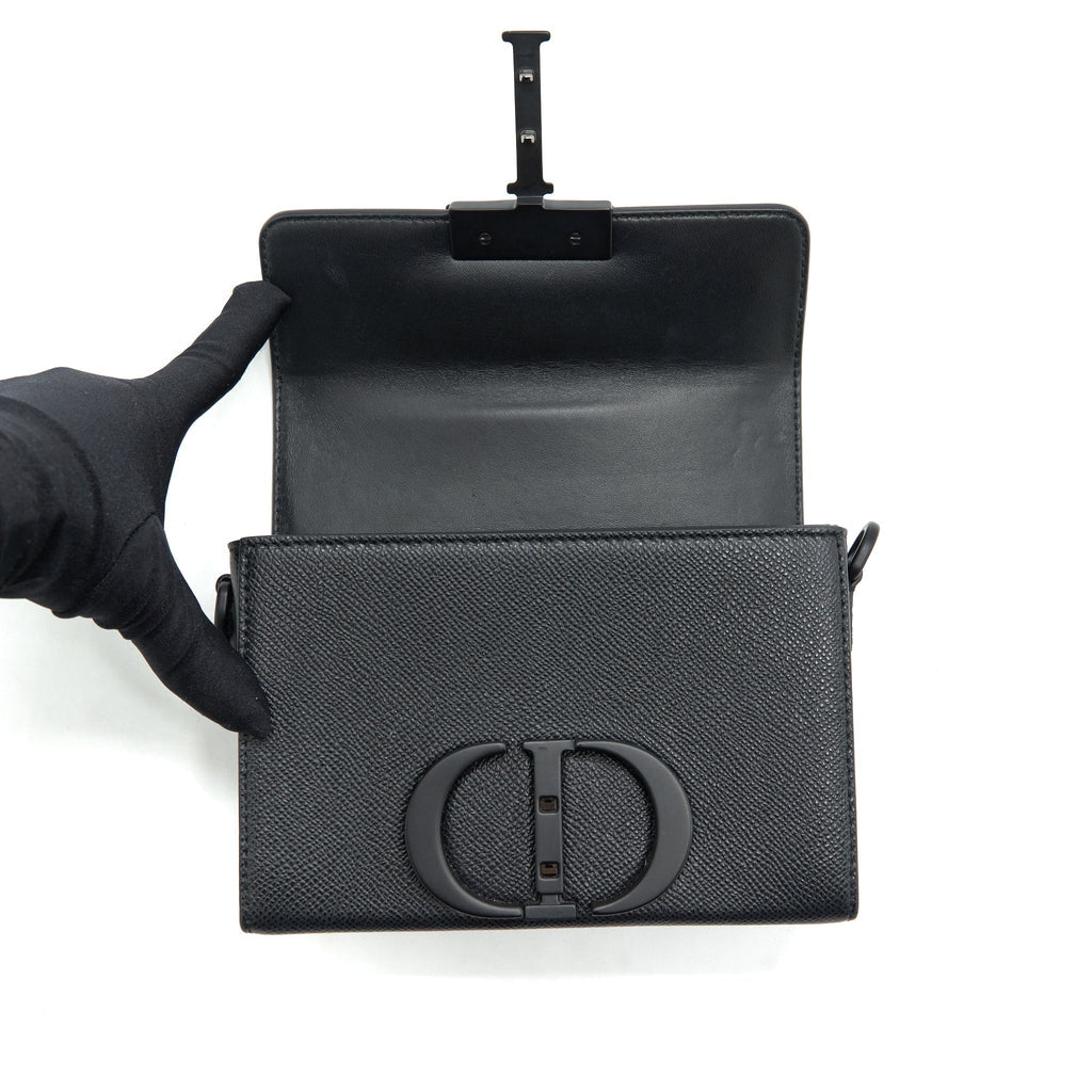 dior-30-mini-montaign-box-grained-calfskin-black-with-black-hardware