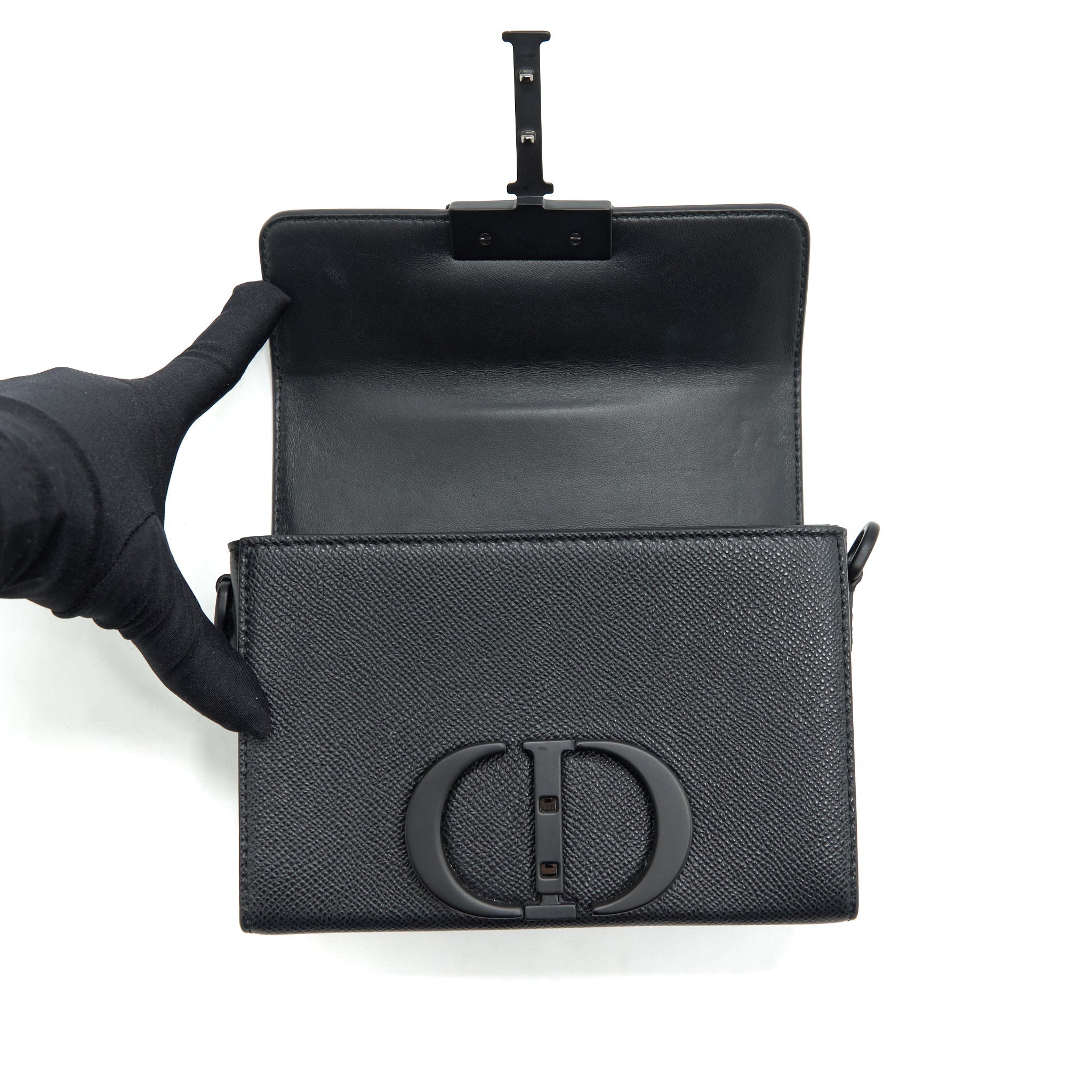 dior-30-mini-montaign-box-grained-calfskin-black-with-black-hardware