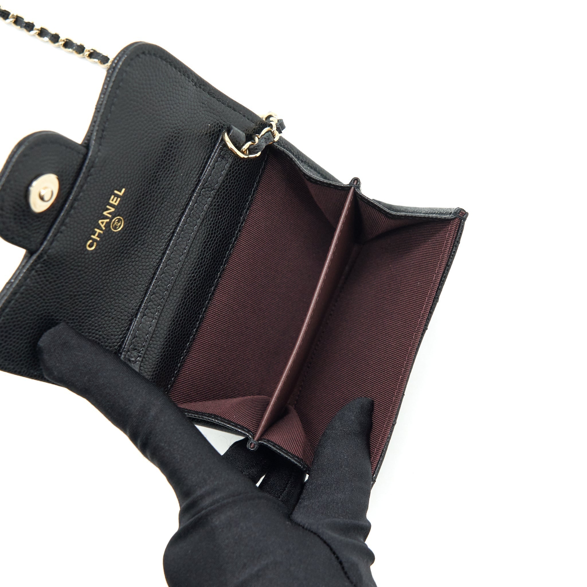 chanel-mini-flap-card-holder-with-chain-caviar-black-lghw