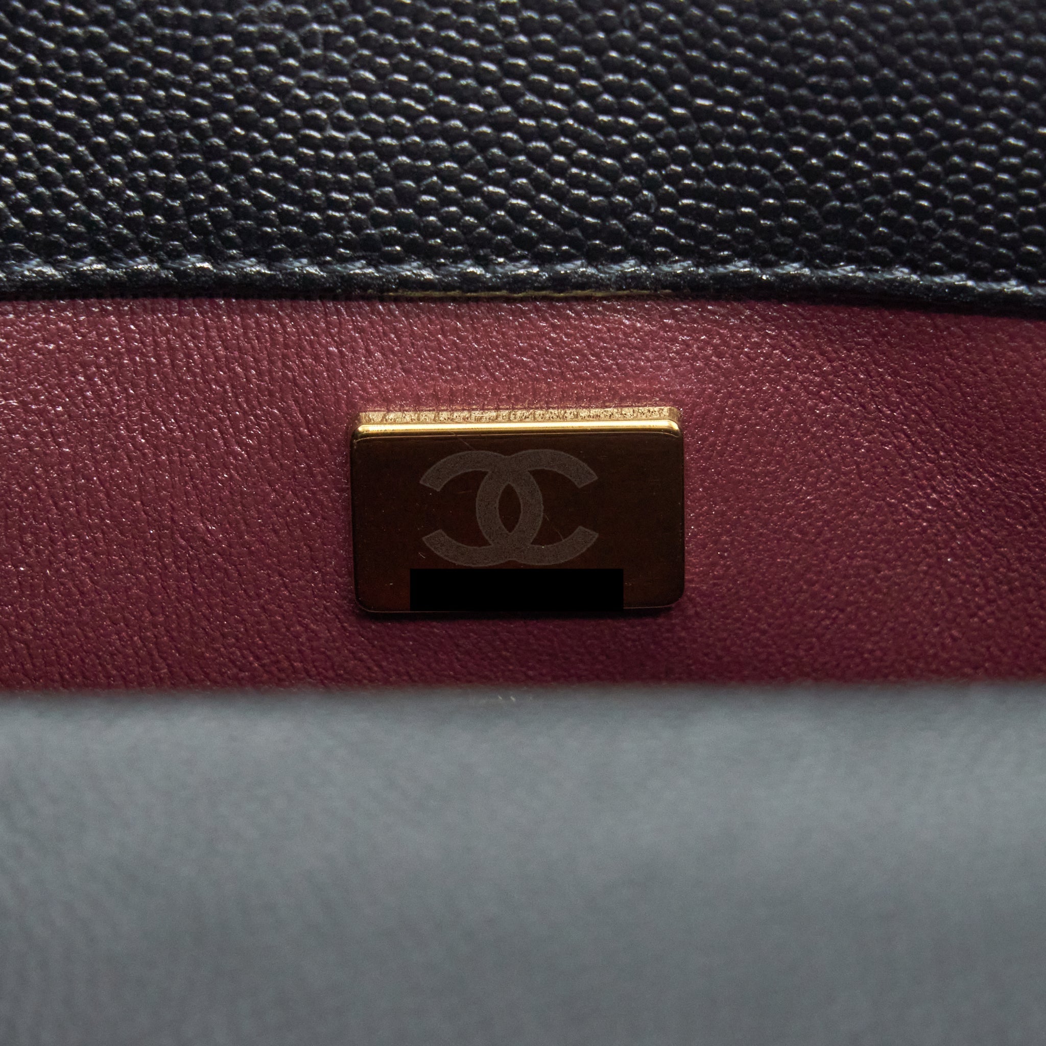 chanel-mini-coco-handle-flap-bag-caviar-black-with-burgundy-handle-lghw