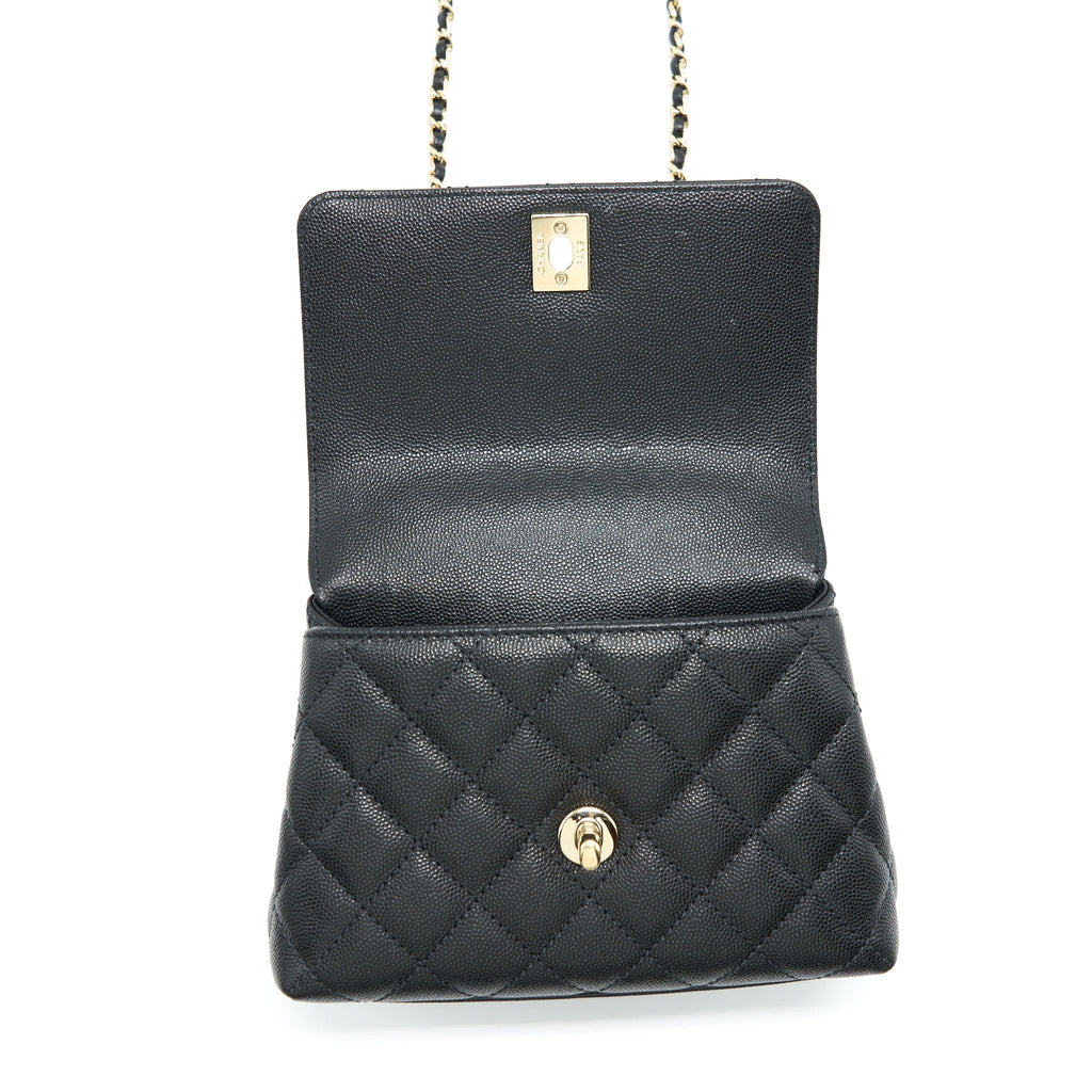 chanel-mini-coco-handle-flap-bag-caviar-black-with-burgundy-handle-lghw