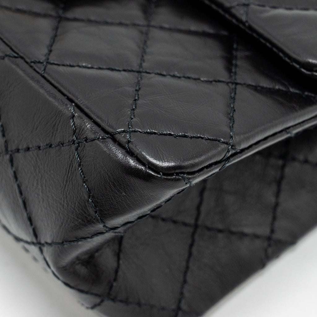chanel-mini-2-55-reissue-flap-bag-aged-calfskin-black-brushed-ghw-microchip-copy