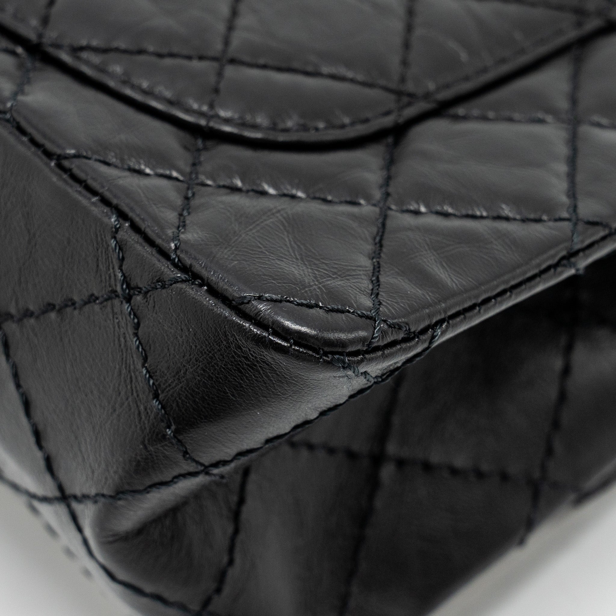 chanel-mini-2-55-reissue-flap-bag-aged-calfskin-black-brushed-ghw-microchip-copy