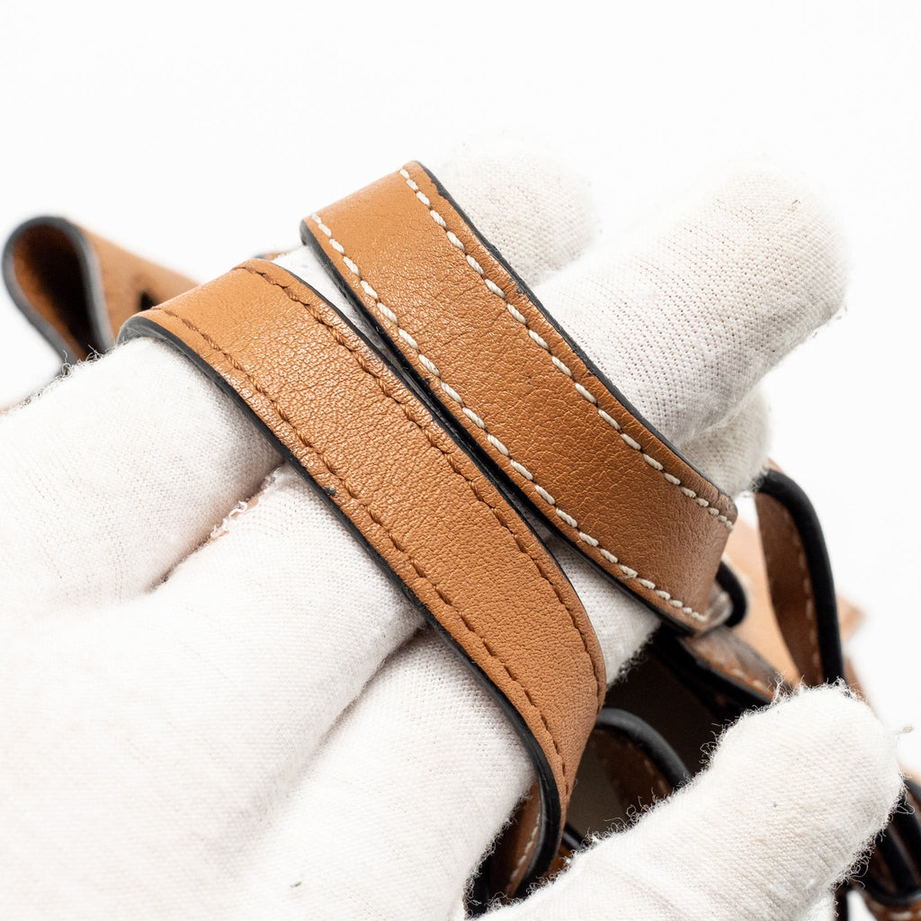 loewe-mini-hammock-drawstring-bag-grained-calfskin-tan-ghw