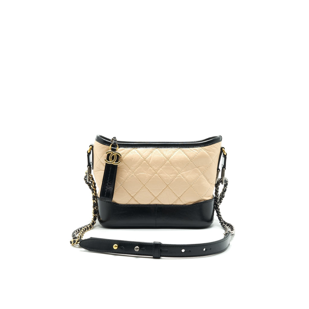chanel-small-gabrielle-hobo-bag-beige-black