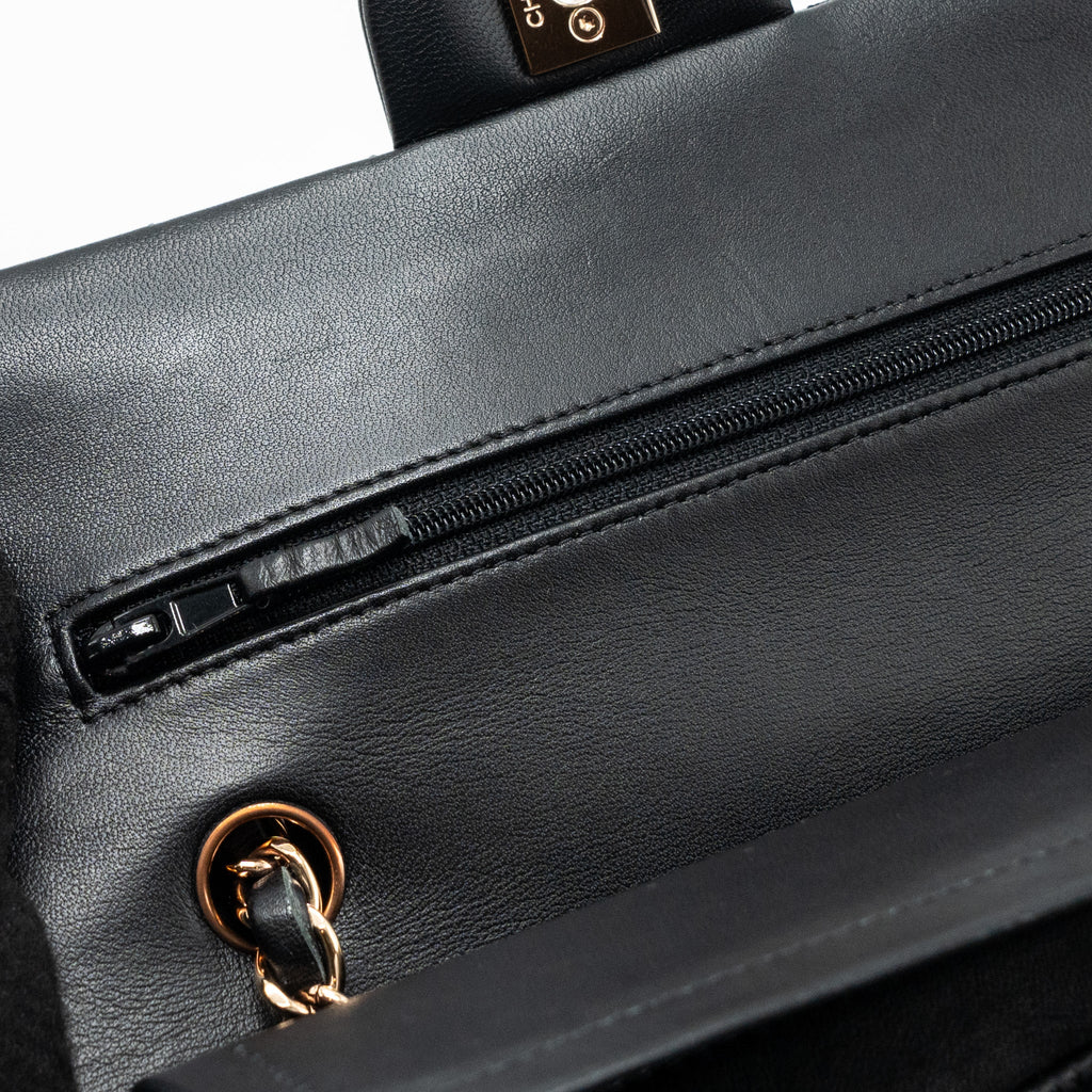 chanel-small-classic-double-flap-bag-lambskin-black-rghwmicrochip