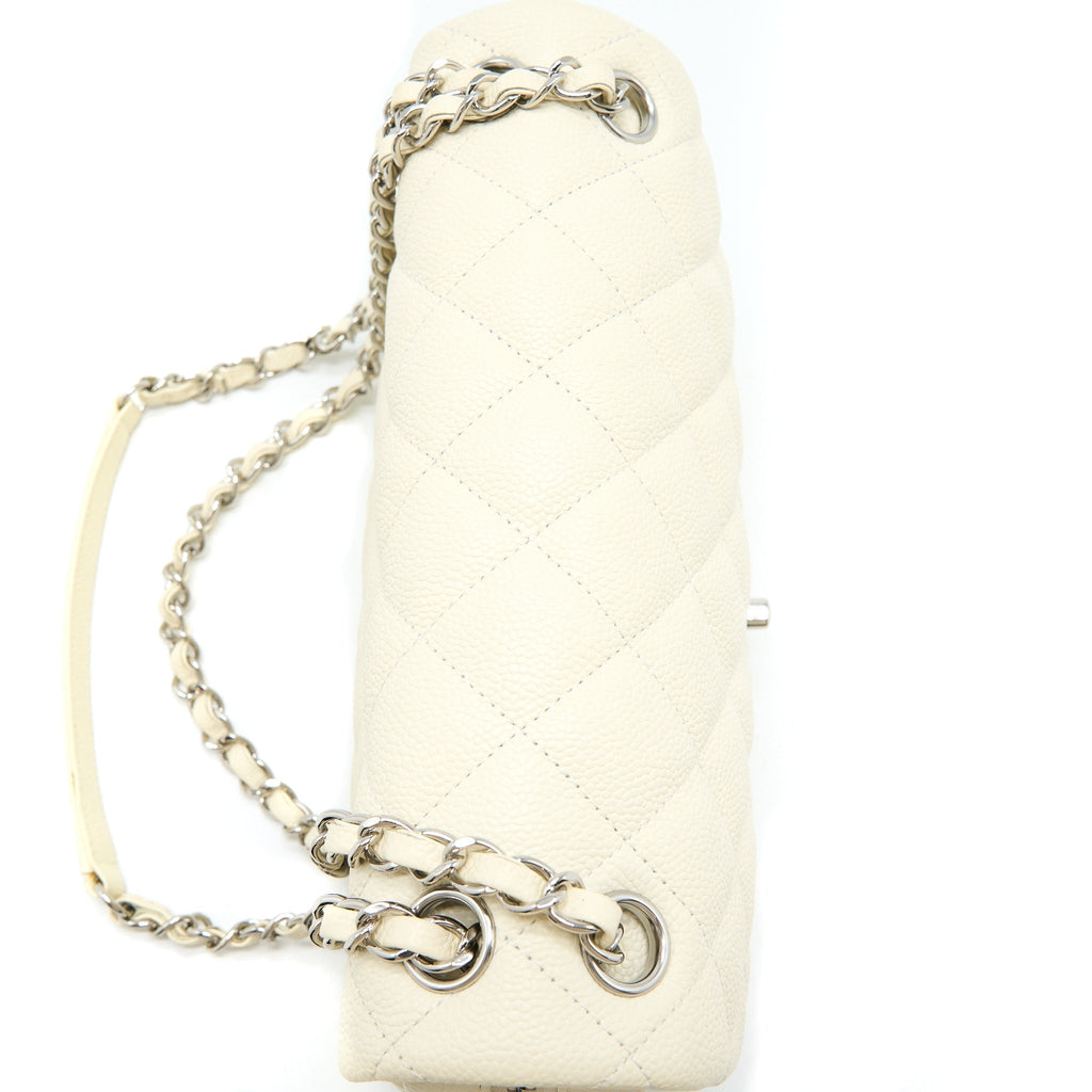 chanel-quilted-flap-bag-caviar-white-shw
