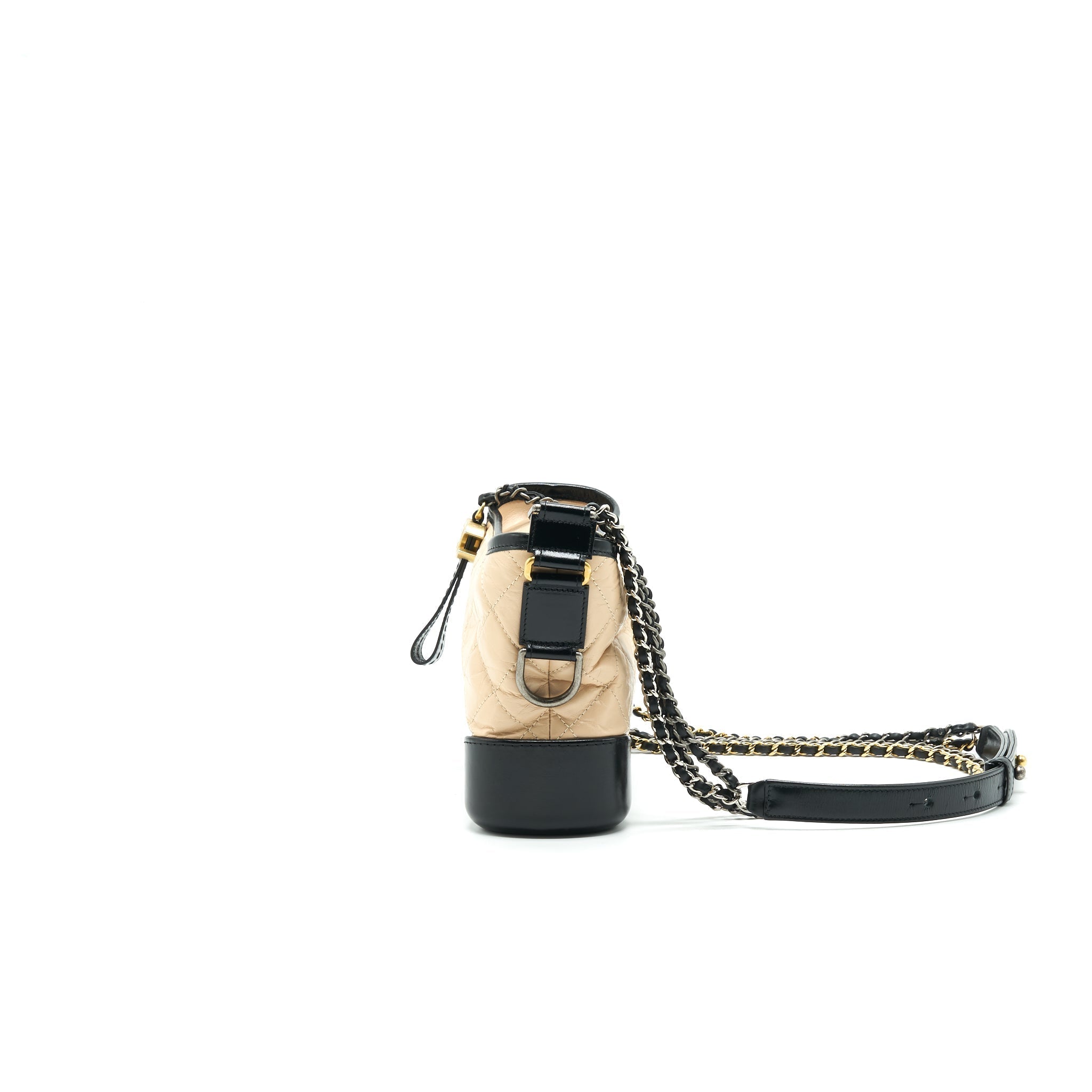 chanel-small-gabrielle-hobo-bag-beige-black
