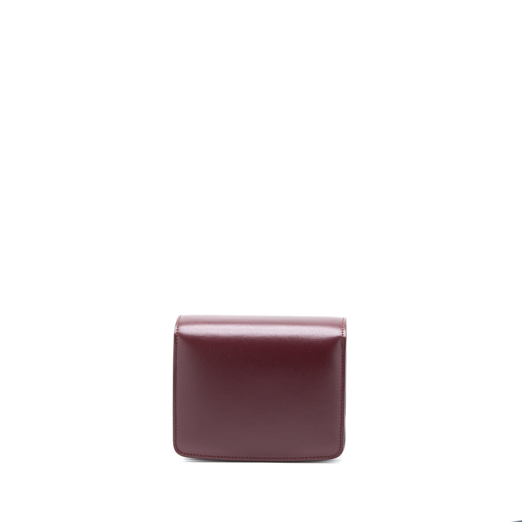 celine-mini-box-calfskin-burgundy-ghw