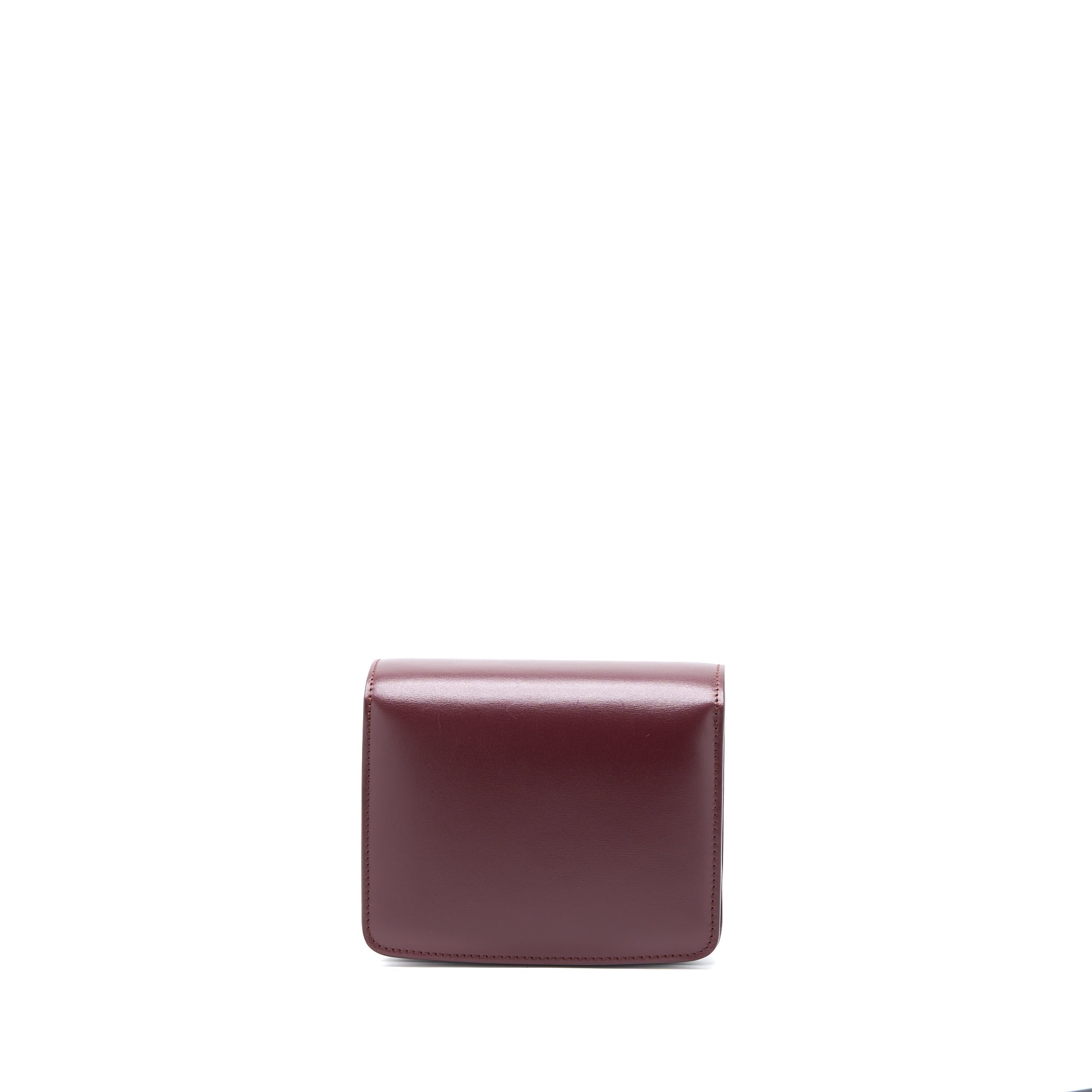 celine-mini-box-calfskin-burgundy-ghw