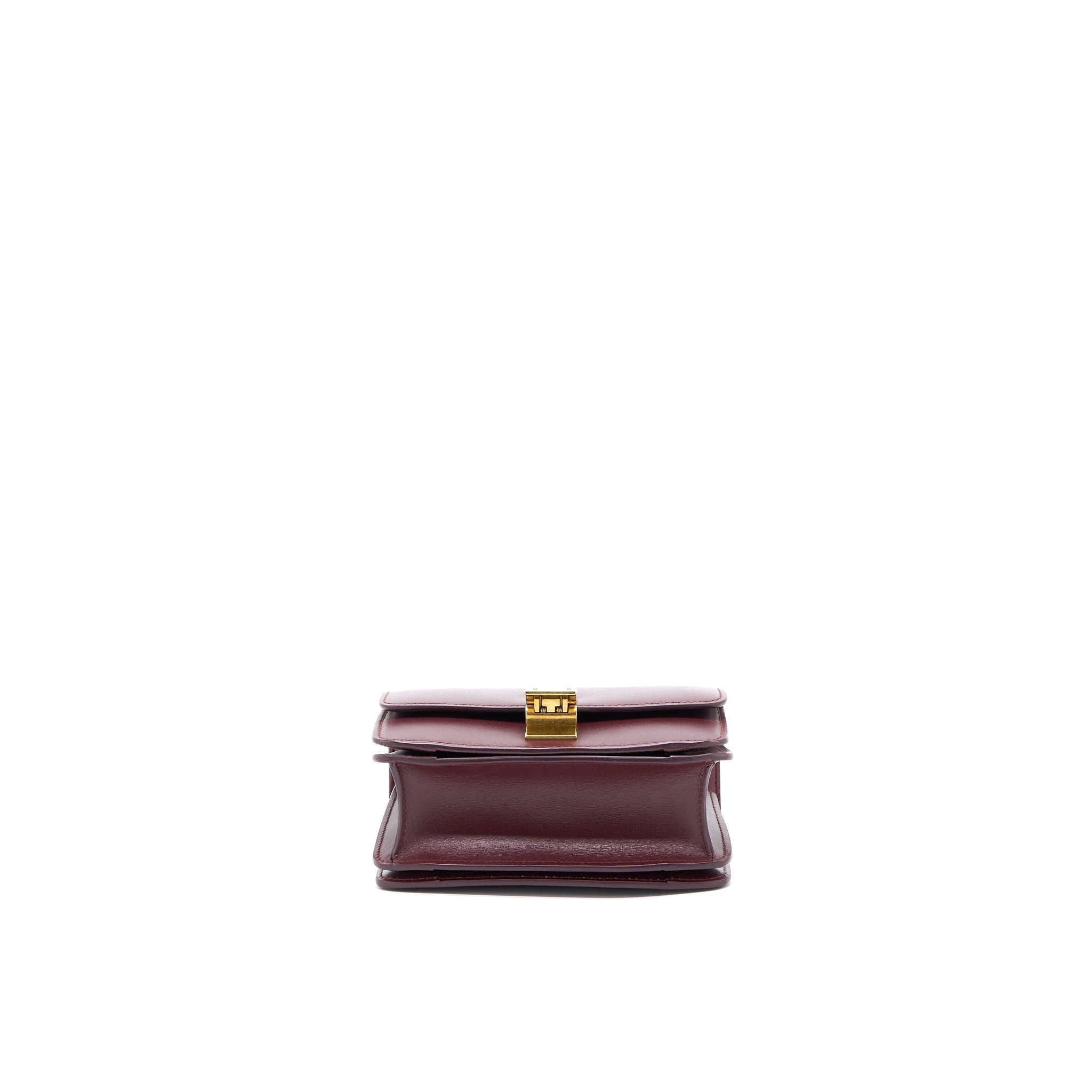 celine-mini-box-calfskin-burgundy-ghw