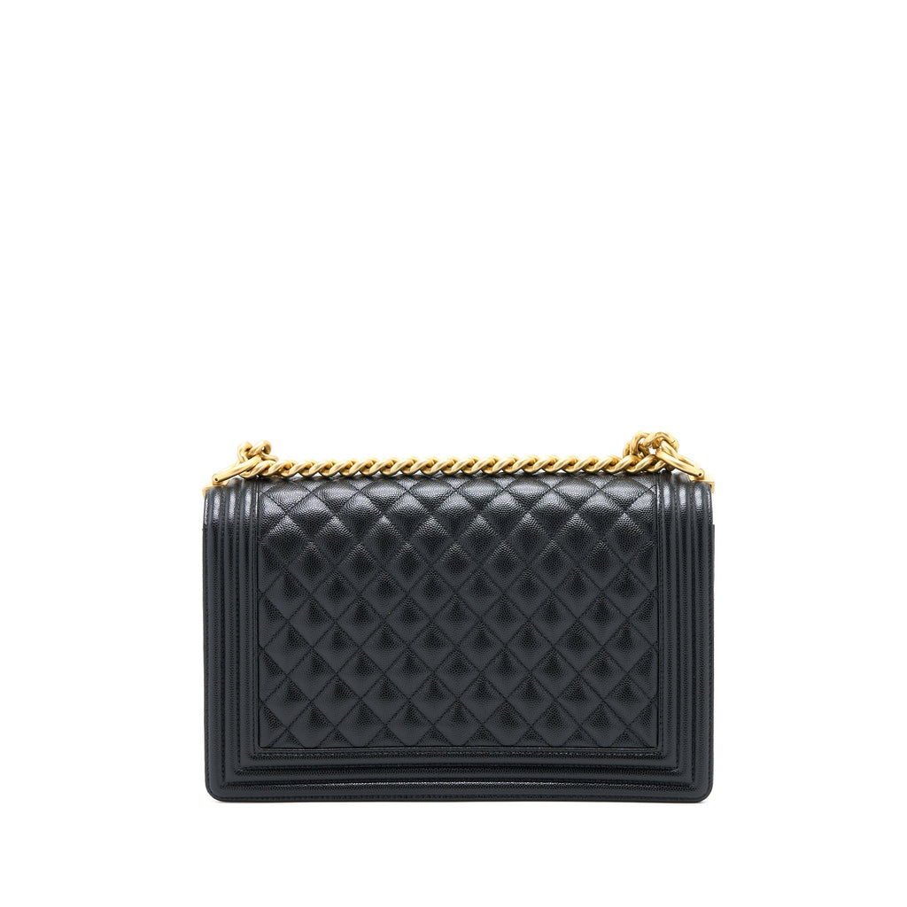 chanel-boy-bag-28cm-caviar-black-brushed-ghw