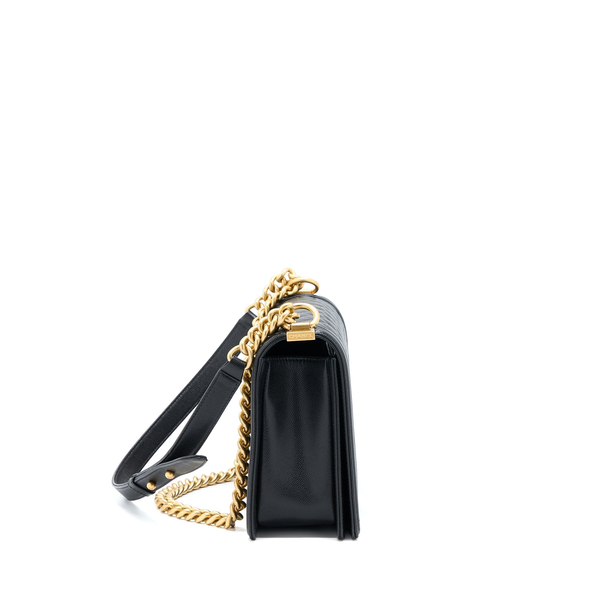 chanel-boy-bag-28cm-caviar-black-brushed-ghw