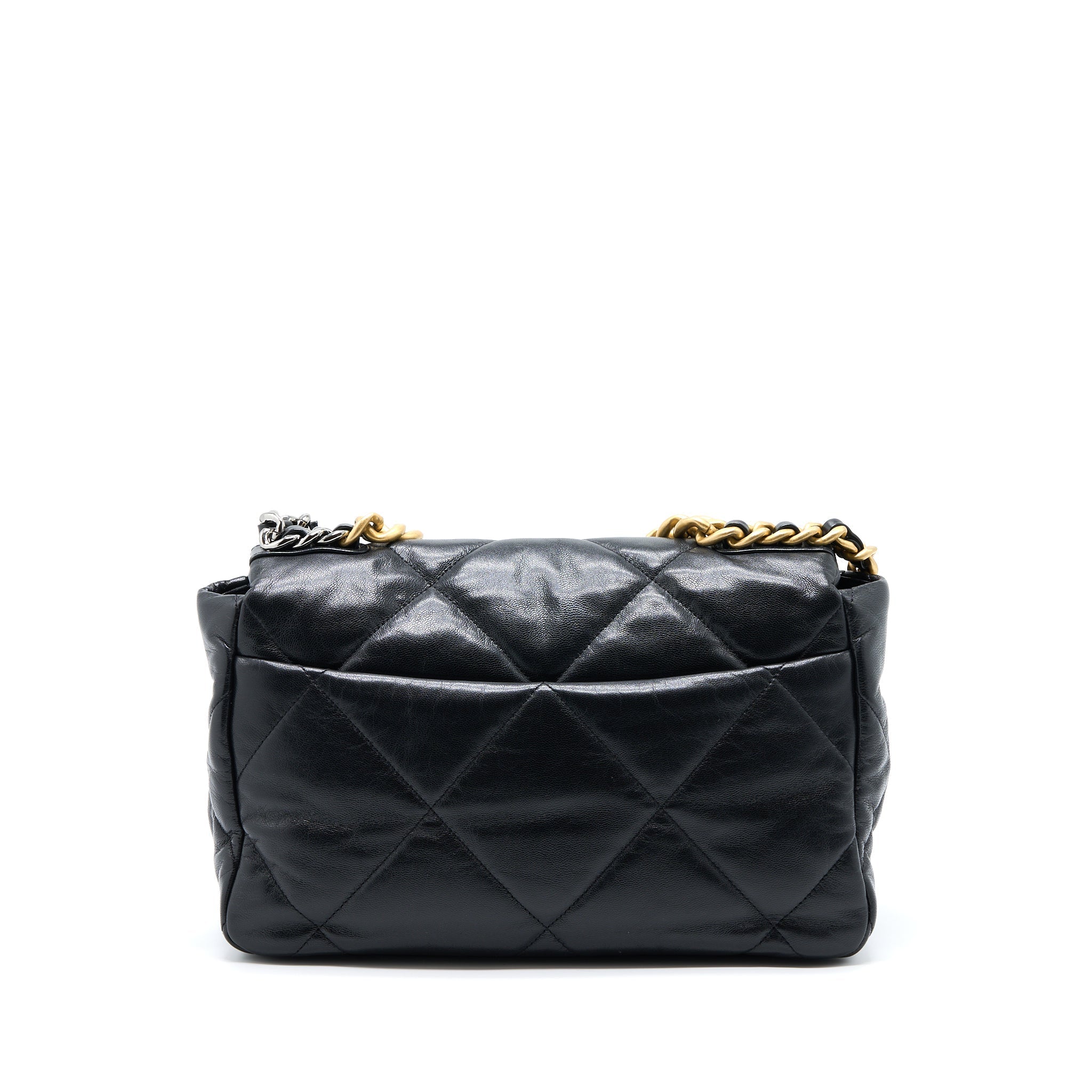 chanel-medium-19-bag-goatskin-black-multicolour-hardware
