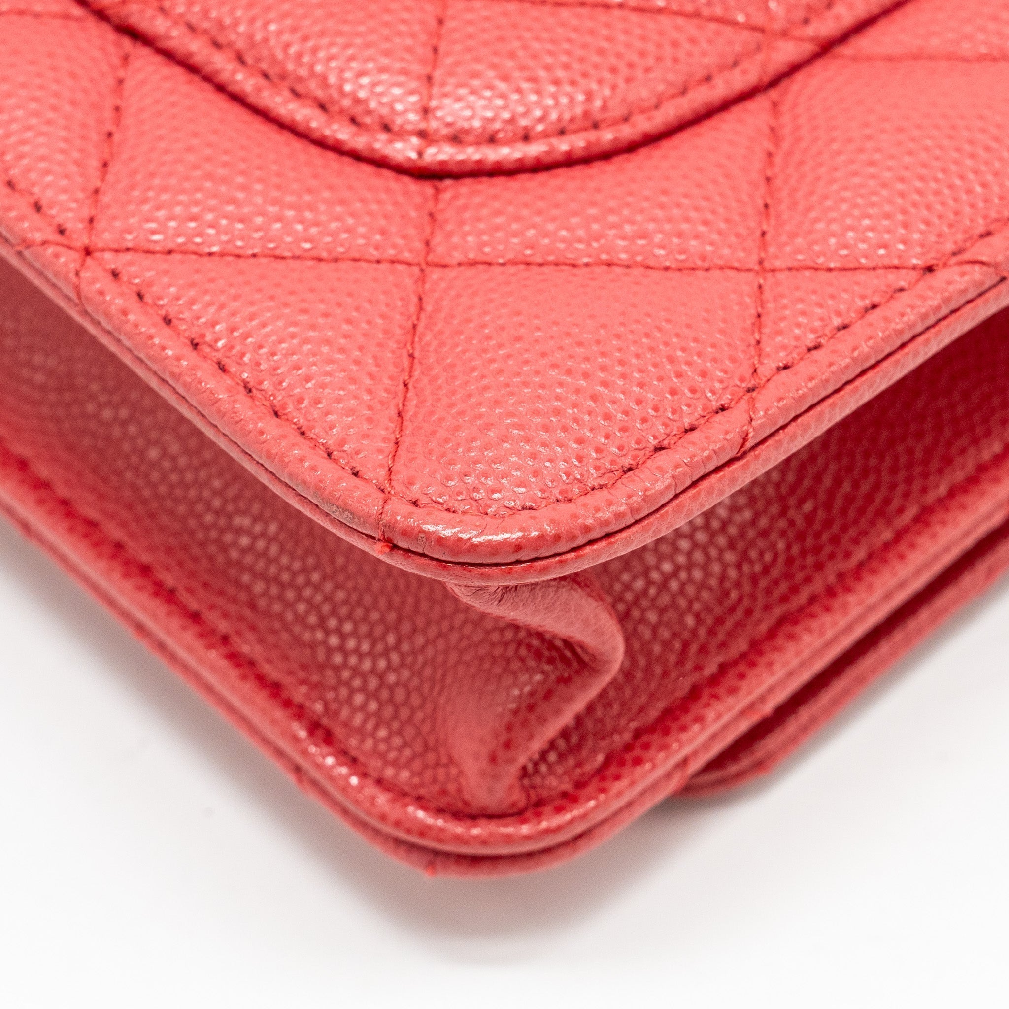 chanel-classic-wallet-on-chain-caviar-pink-ghw-copy