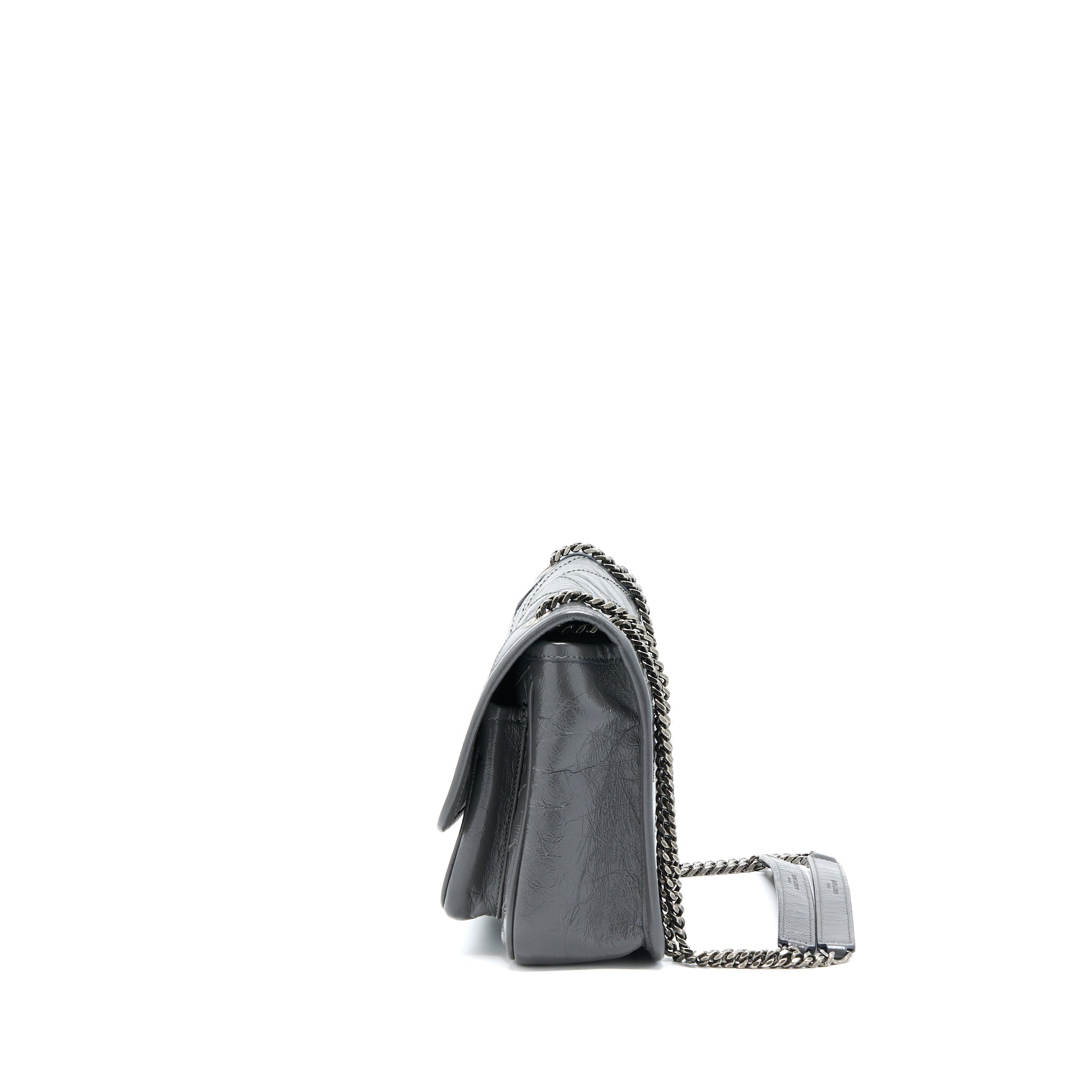 saint-laurent-ysl-niki-baby-dark-grey-with-grey-hardware