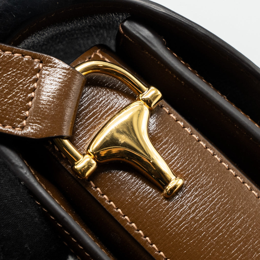 gucci-horsebit-1955-shoulder-bag-gg-supreme-canvas-leather-brown-ghw-1