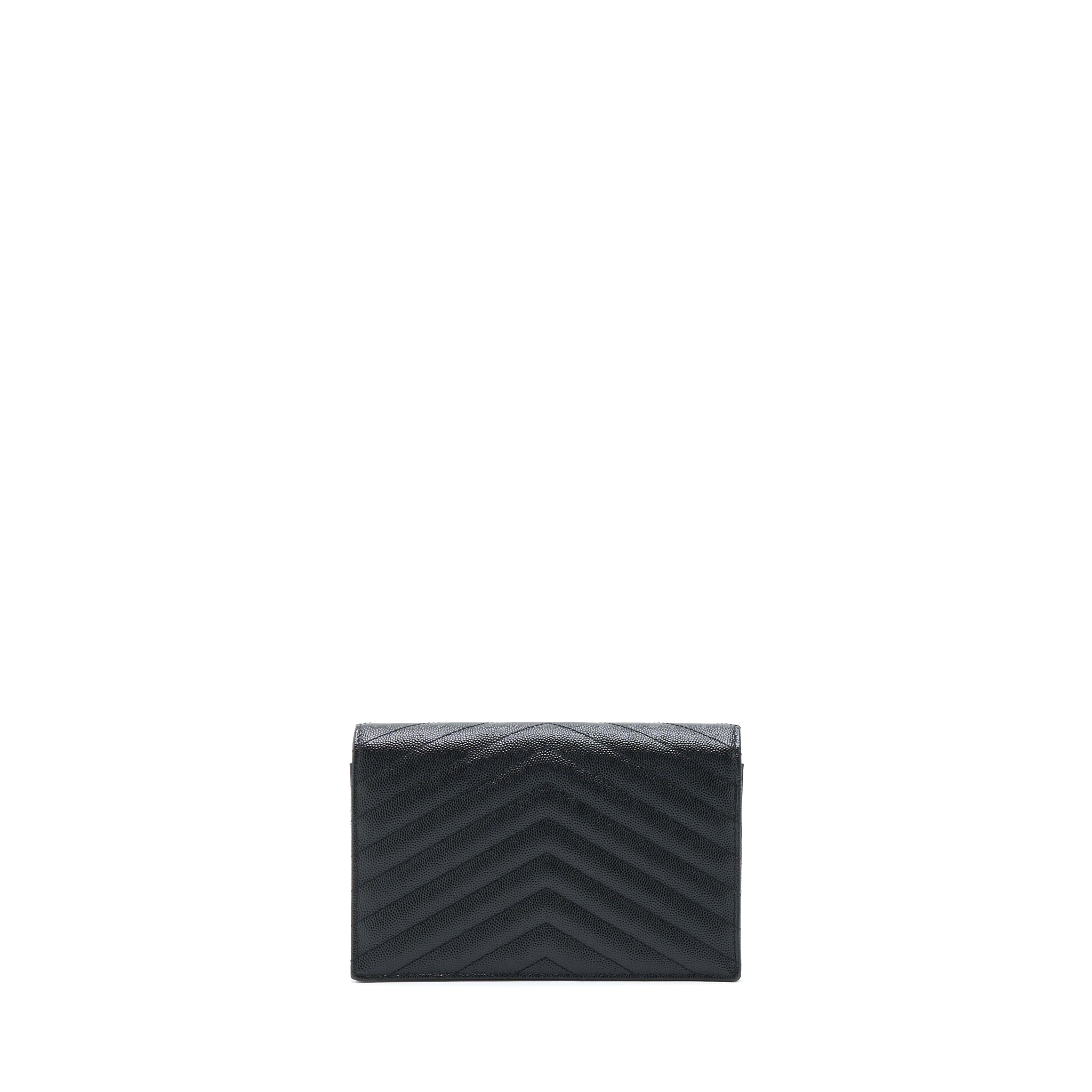 saint-laurent-ysl-envelop-chain-wallet-caviar-black-shw