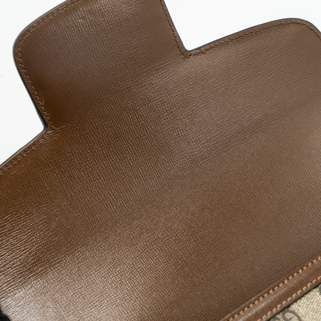 gucci-horsebit-1955-shoulder-bag-gg-supreme-canvas-leather-brown-ghw-1