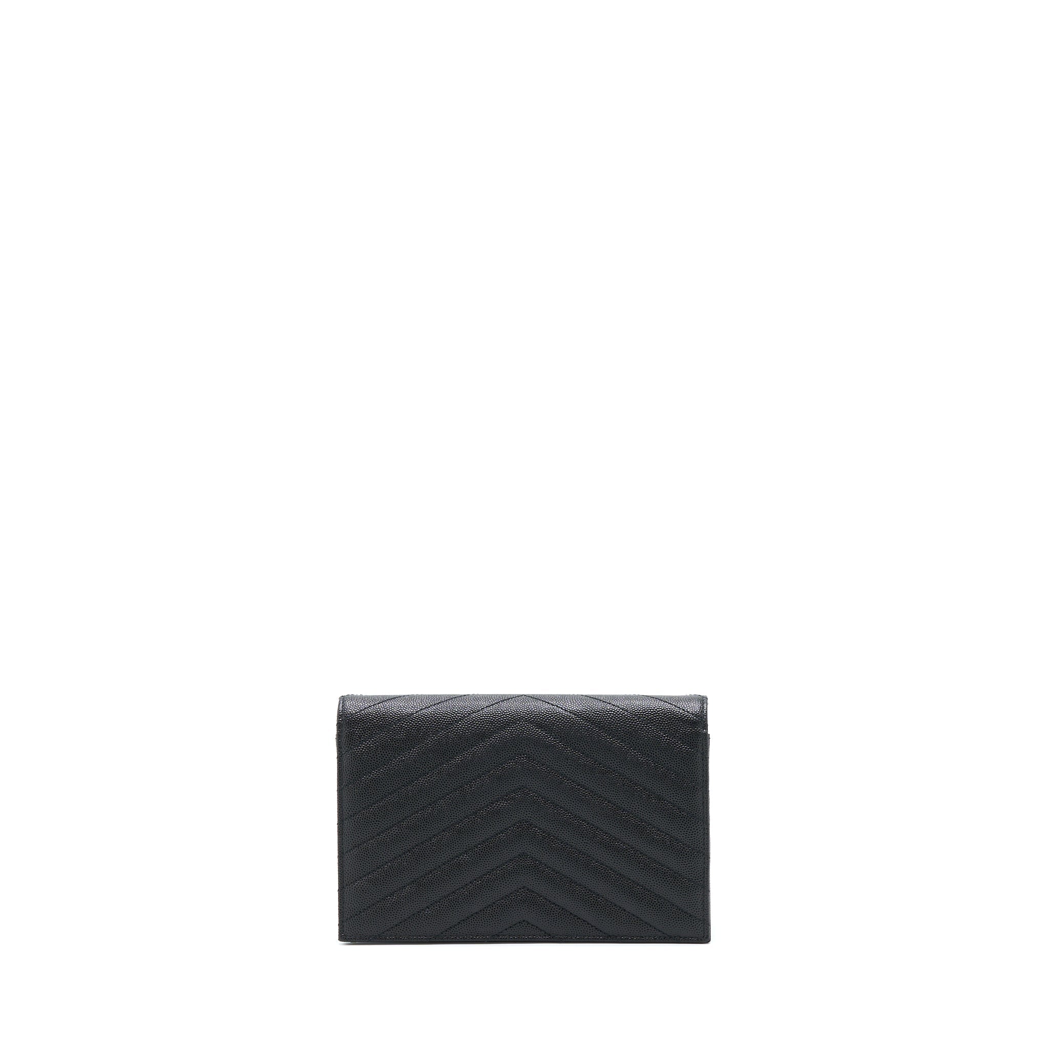 saint-laurent-ysl-envelop-chain-wallet-black-ghw