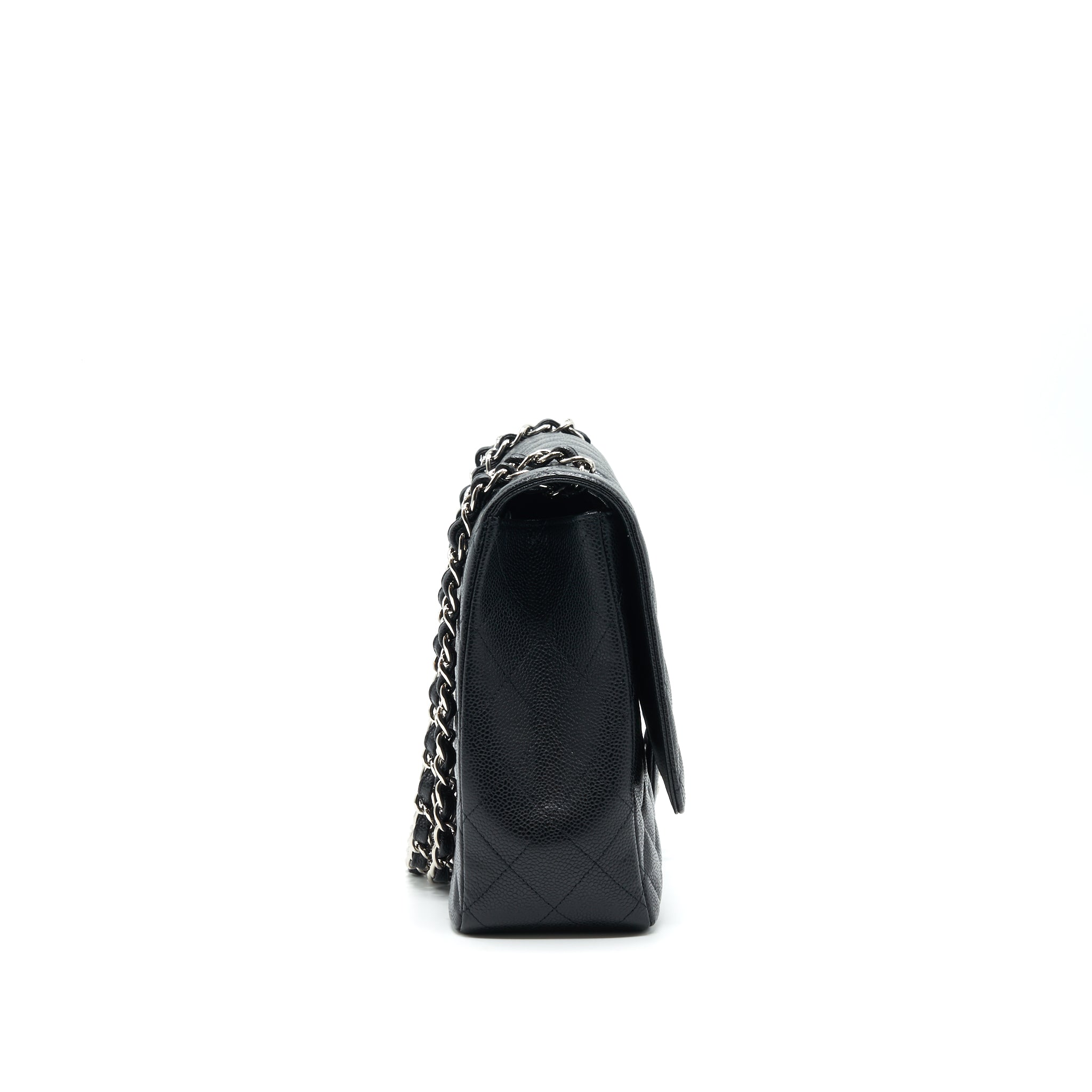 chanel-cavier-classic-maxi-single-flap-bag-black-shw
