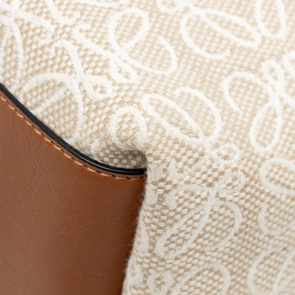loewe-small-cubi-bag-anagram-jacquard-calfskin-beige-brown-ghw-1