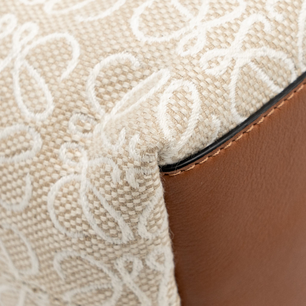 loewe-small-cubi-bag-anagram-jacquard-calfskin-beige-brown-ghw-1