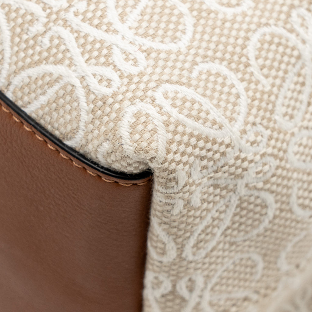 loewe-small-cubi-bag-anagram-jacquard-calfskin-beige-brown-ghw-1