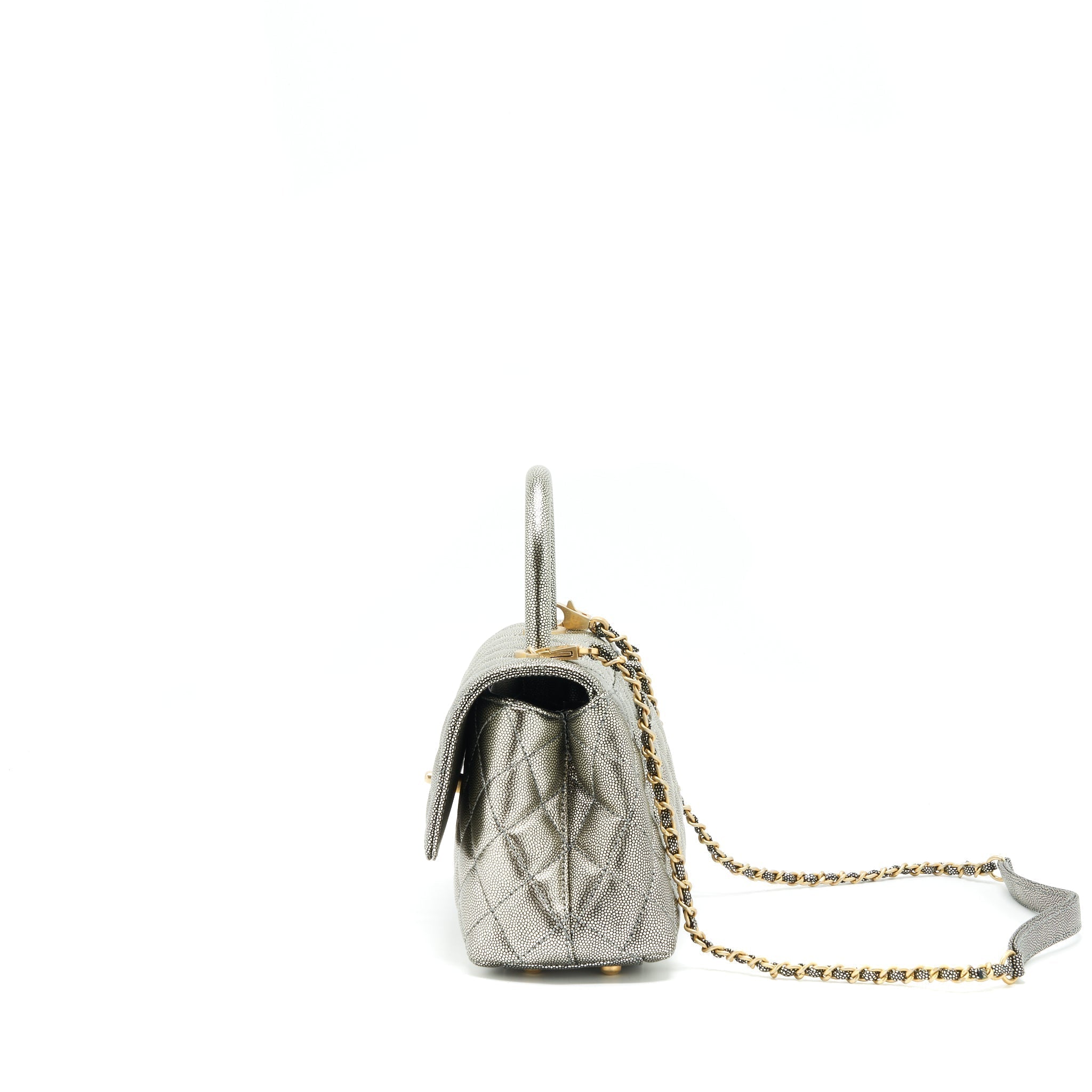 chanel-small-coco-handle-24cm-caviar-metallic-silver-ghw