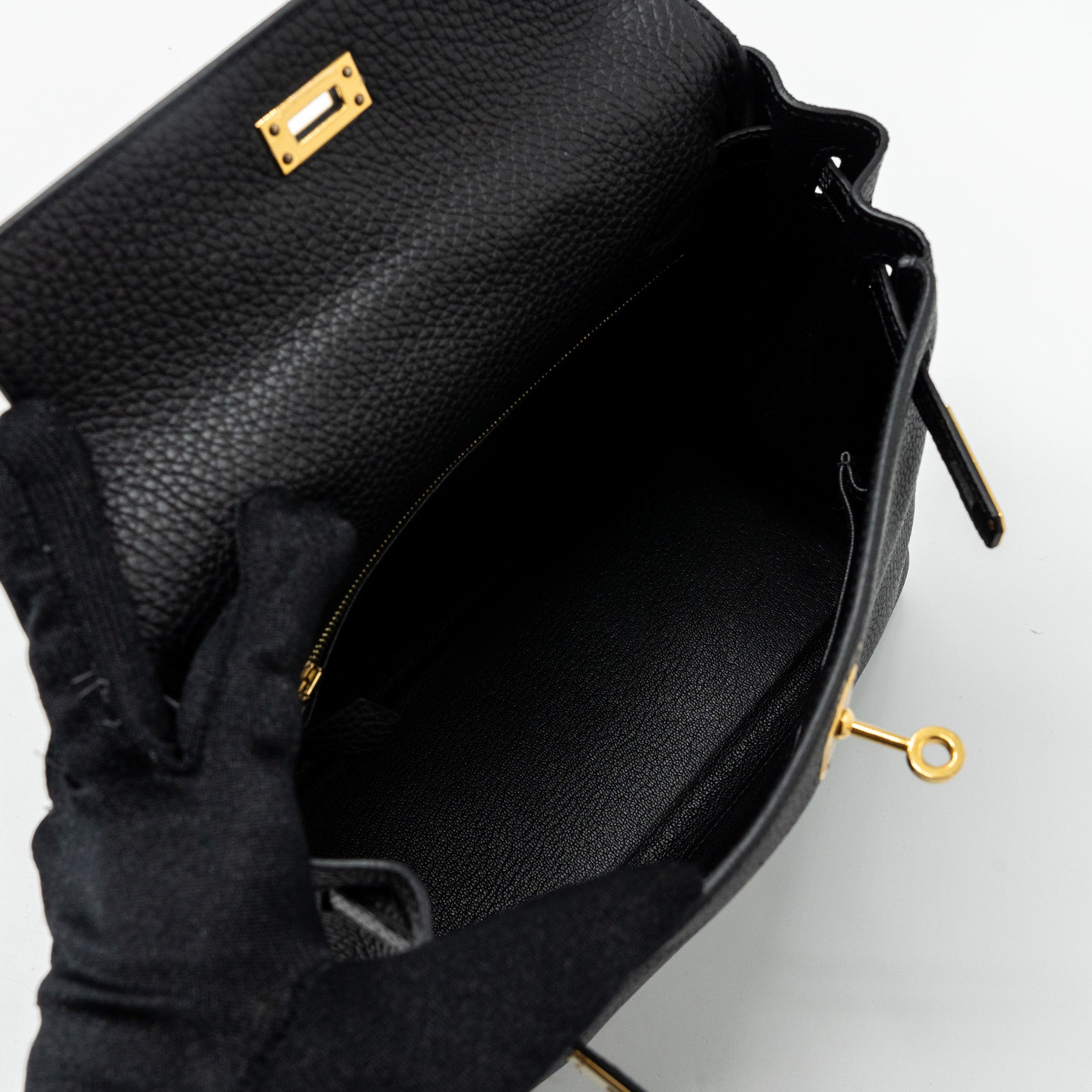 hermes-touch-kelly-25-togo-lizard-black-ghw-stamp-z