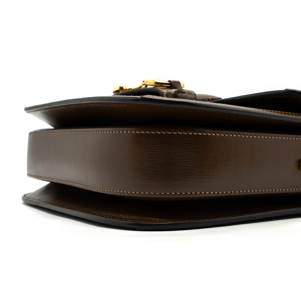gucci-horsebit-1955-shoulder-bag-gg-supreme-canvas-leather-brown-ghw-1
