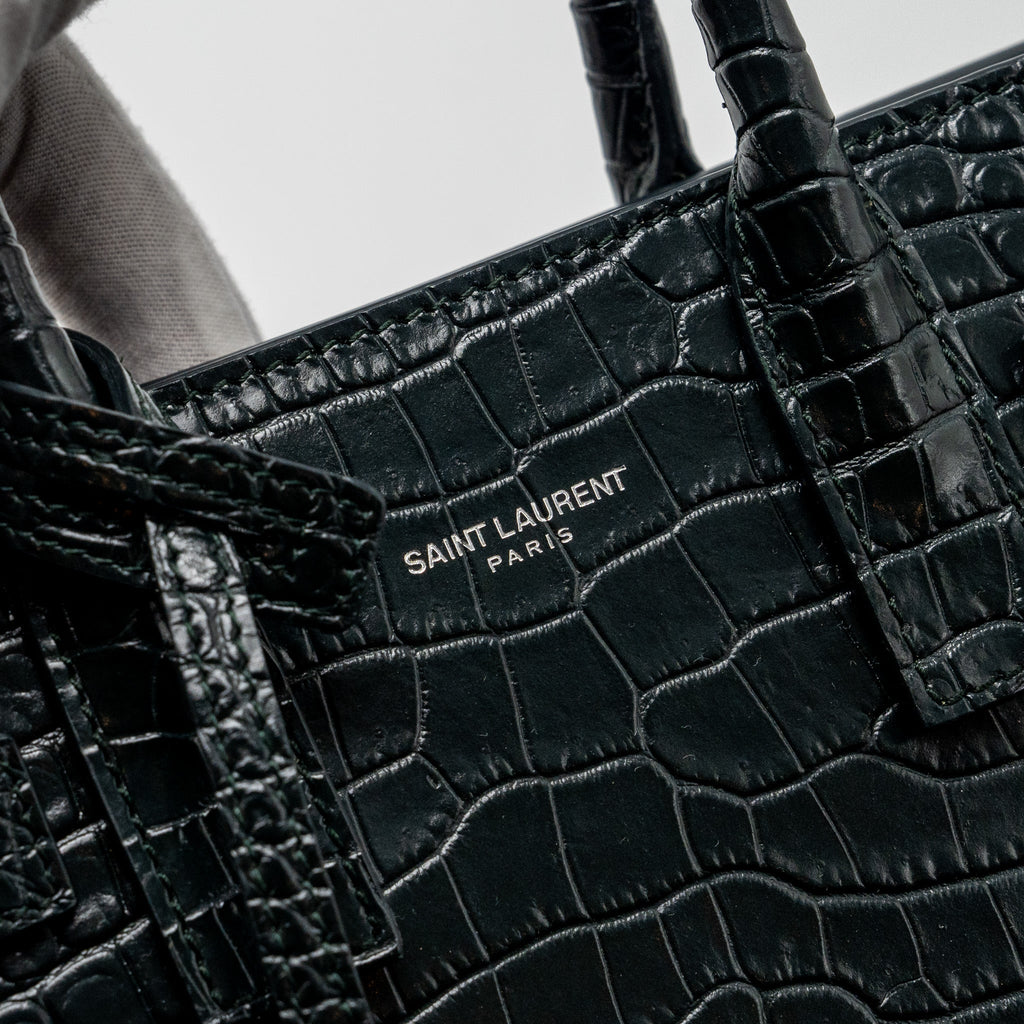 saint-laurent-ysl-sac-de-jour-nano-croc-embossed-calfskin-dark-green-shw
