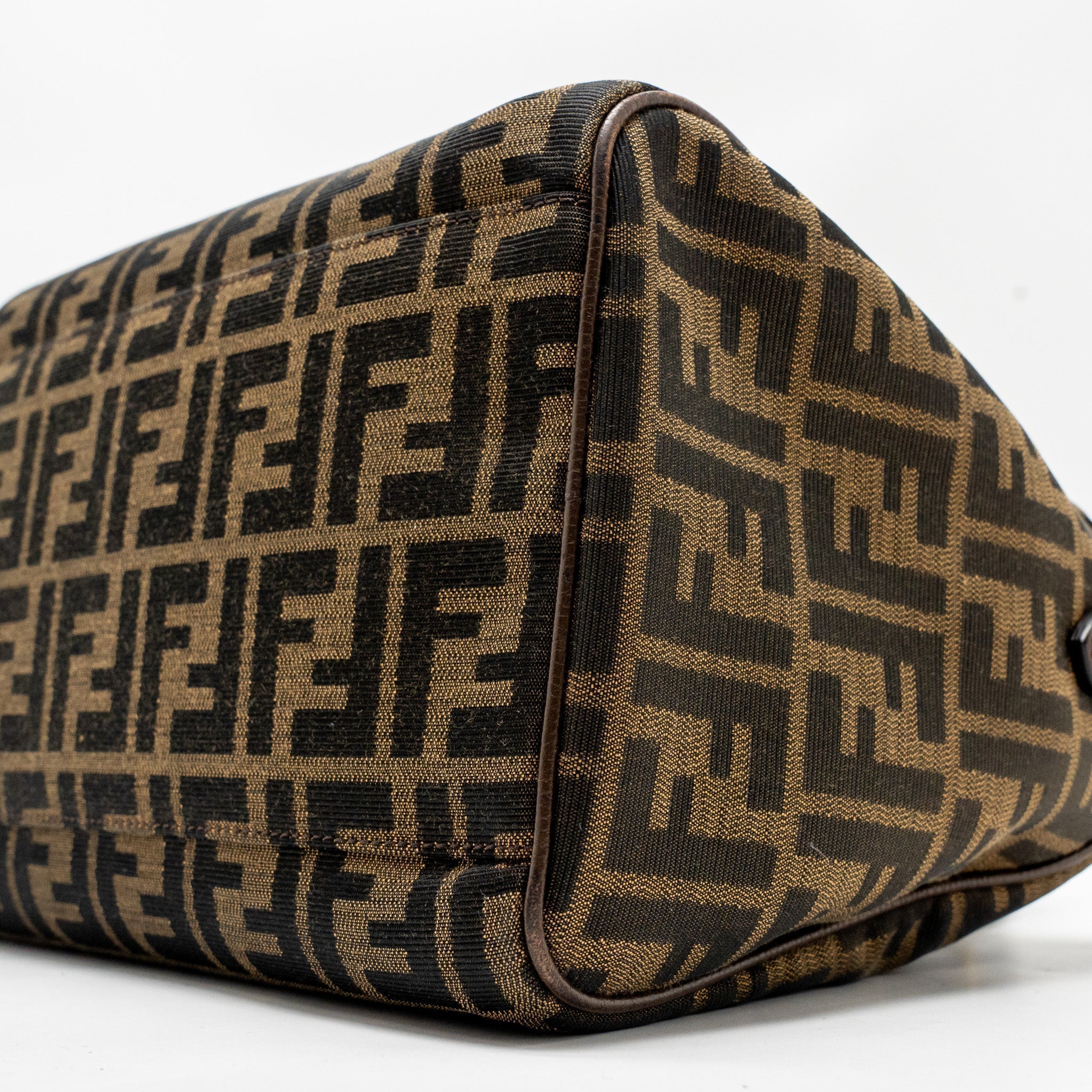 fendi-boston-bag-ff-jacquard-canvas-brown-ghw