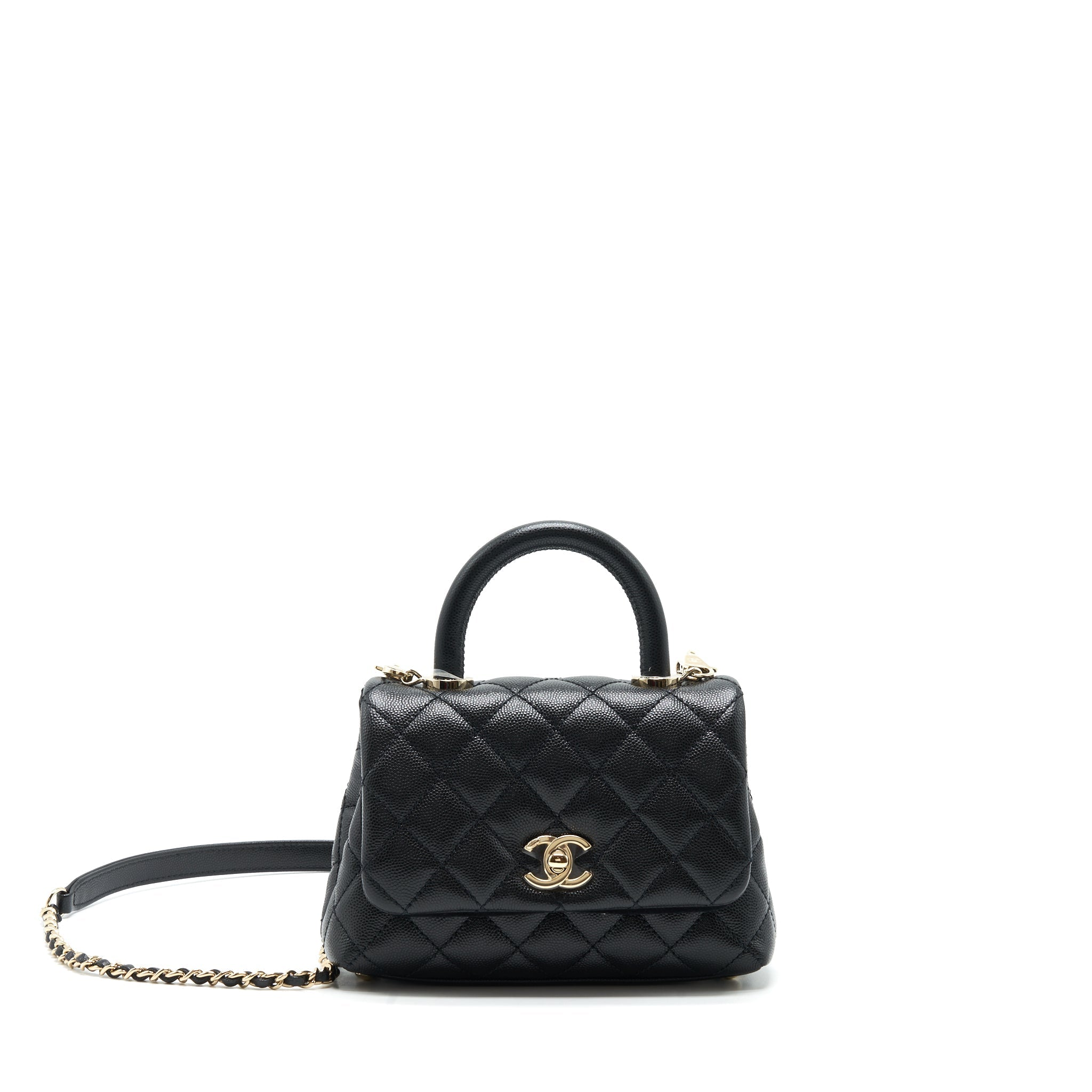 chanel-mini-coco-handle20cm-caviar-black-with-lghw
