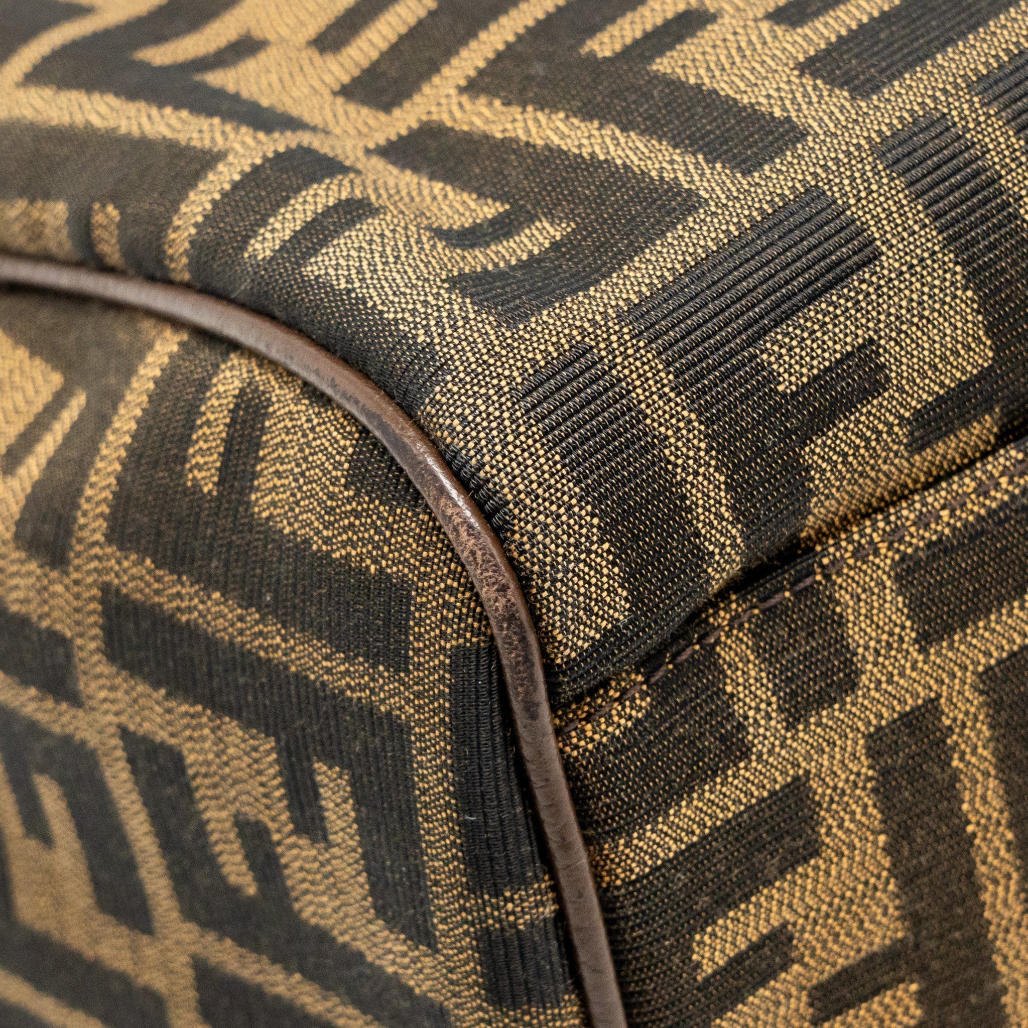 fendi-boston-bag-ff-jacquard-canvas-brown-ghw