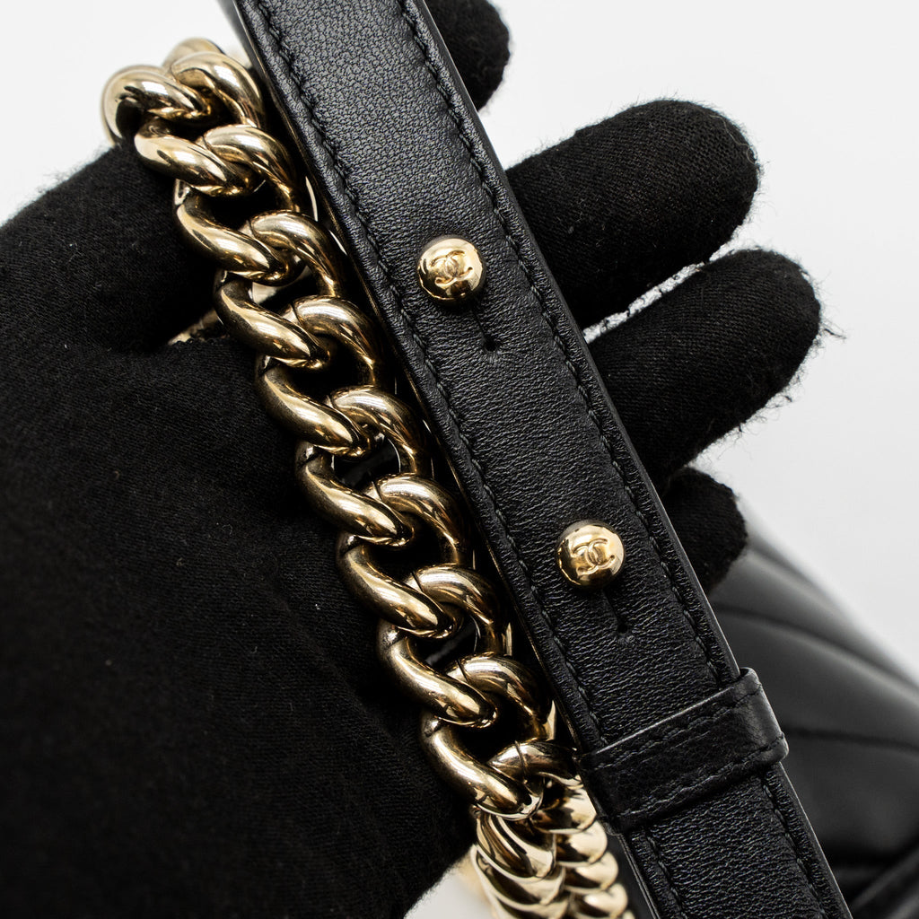 chanel-small-chevron-boy-bag-lambskin-black-ghw