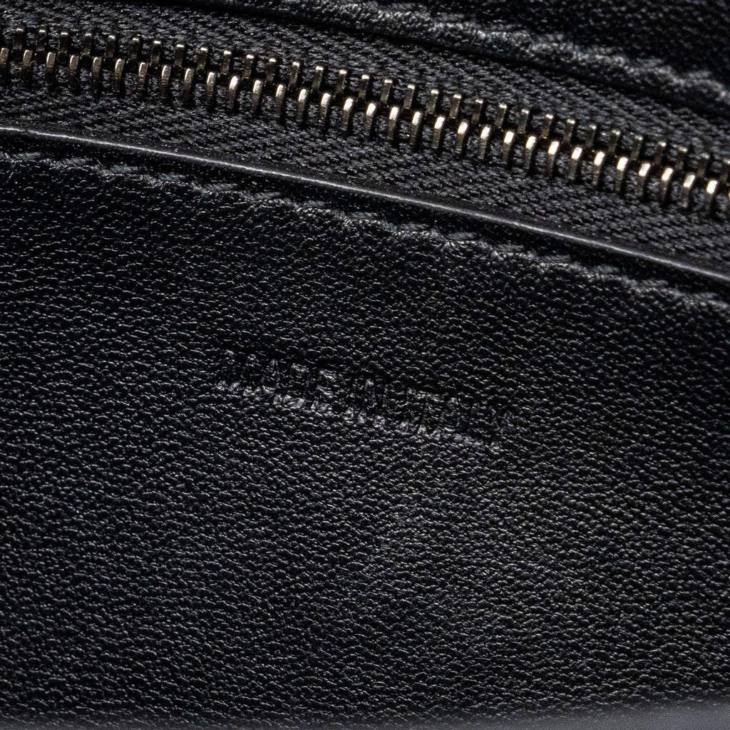 balenciaga-downtown-small-shoudler-bag-crocodile-embossed-black-with-black-hardware