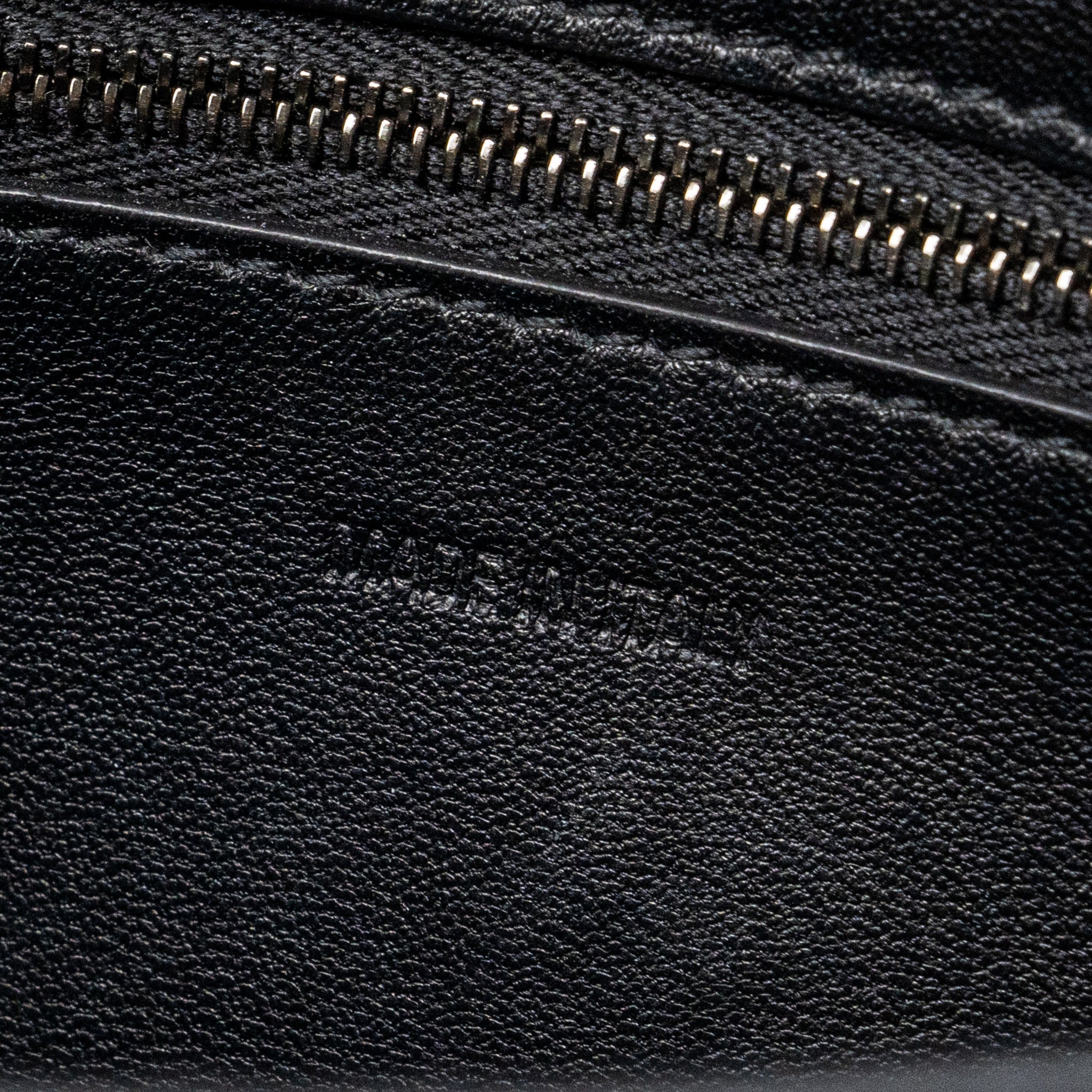 balenciaga-downtown-small-shoudler-bag-crocodile-embossed-black-with-black-hardware