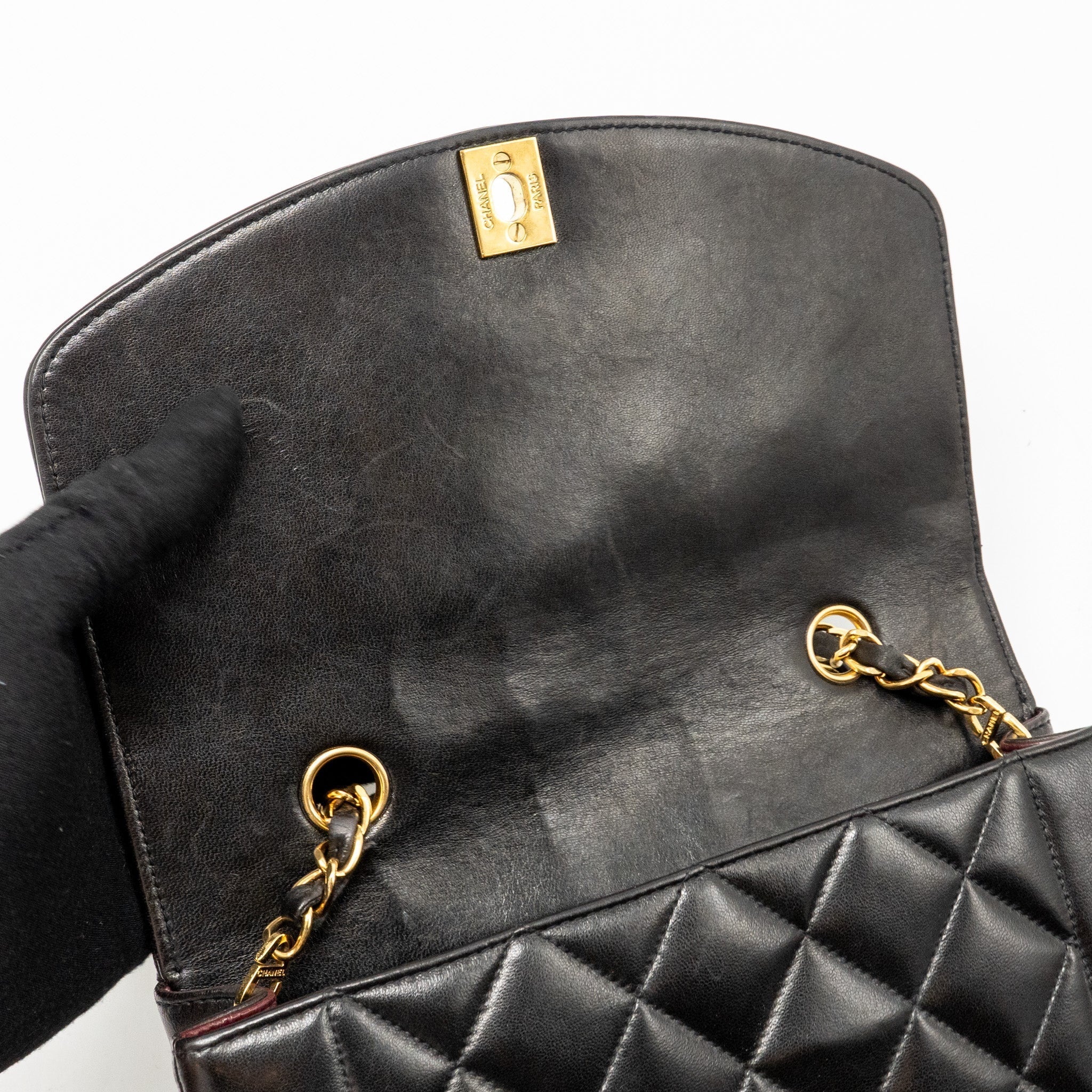 chanel-vintage-small-diana-quilted-flap-bag-lambskin-black-ghw