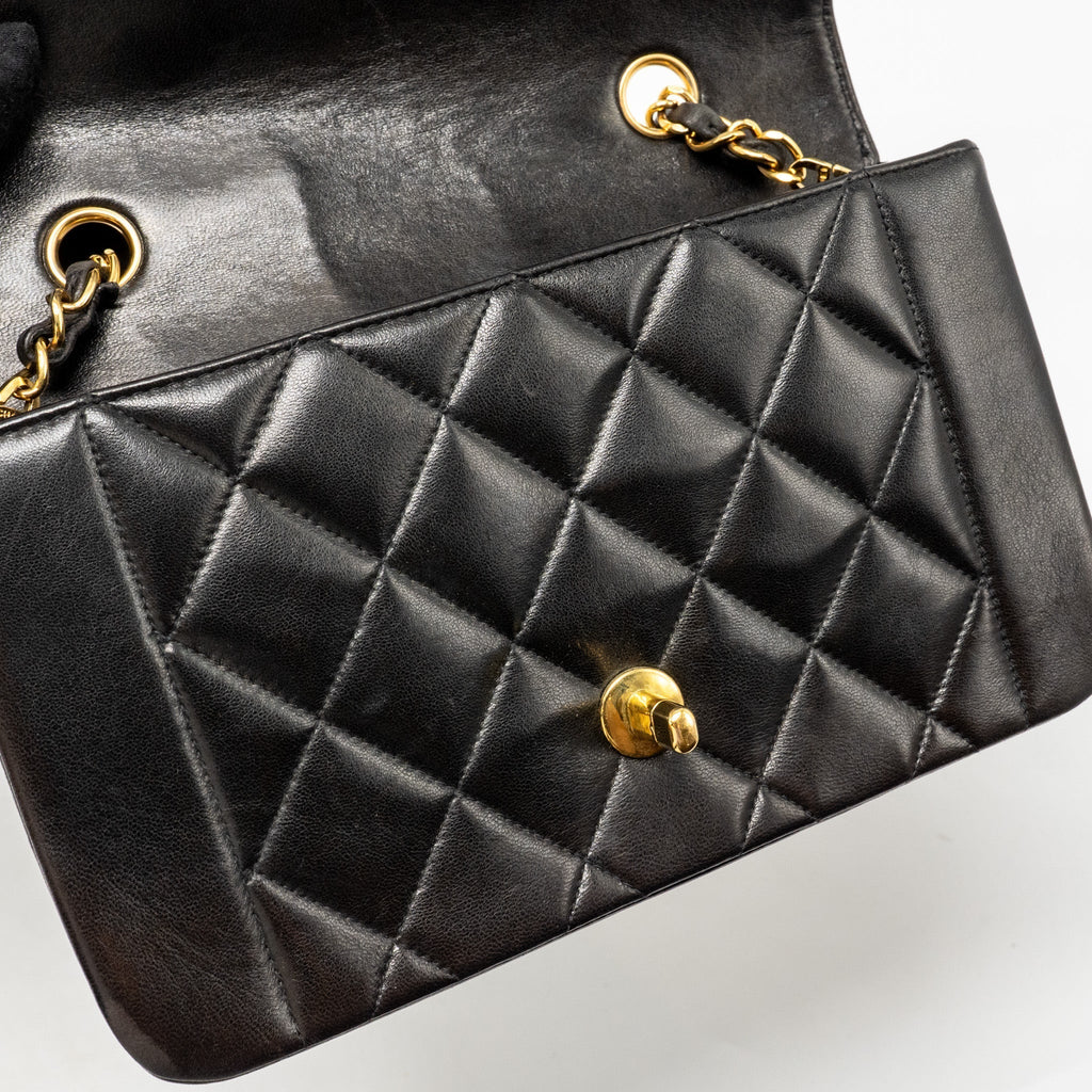 chanel-vintage-small-diana-quilted-flap-bag-lambskin-black-ghw