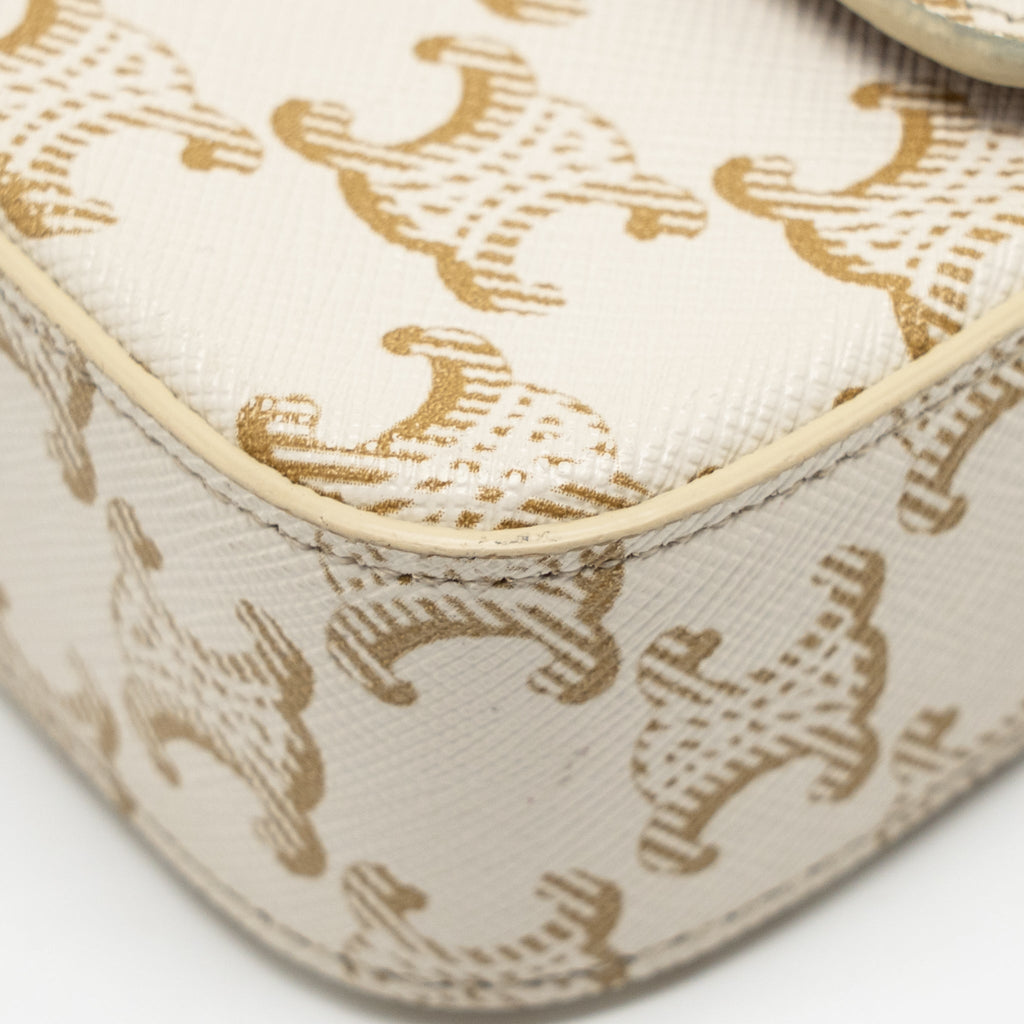 celine-triomphe-shouder-bag-triomphe-canvas-calfskin-white-ghw