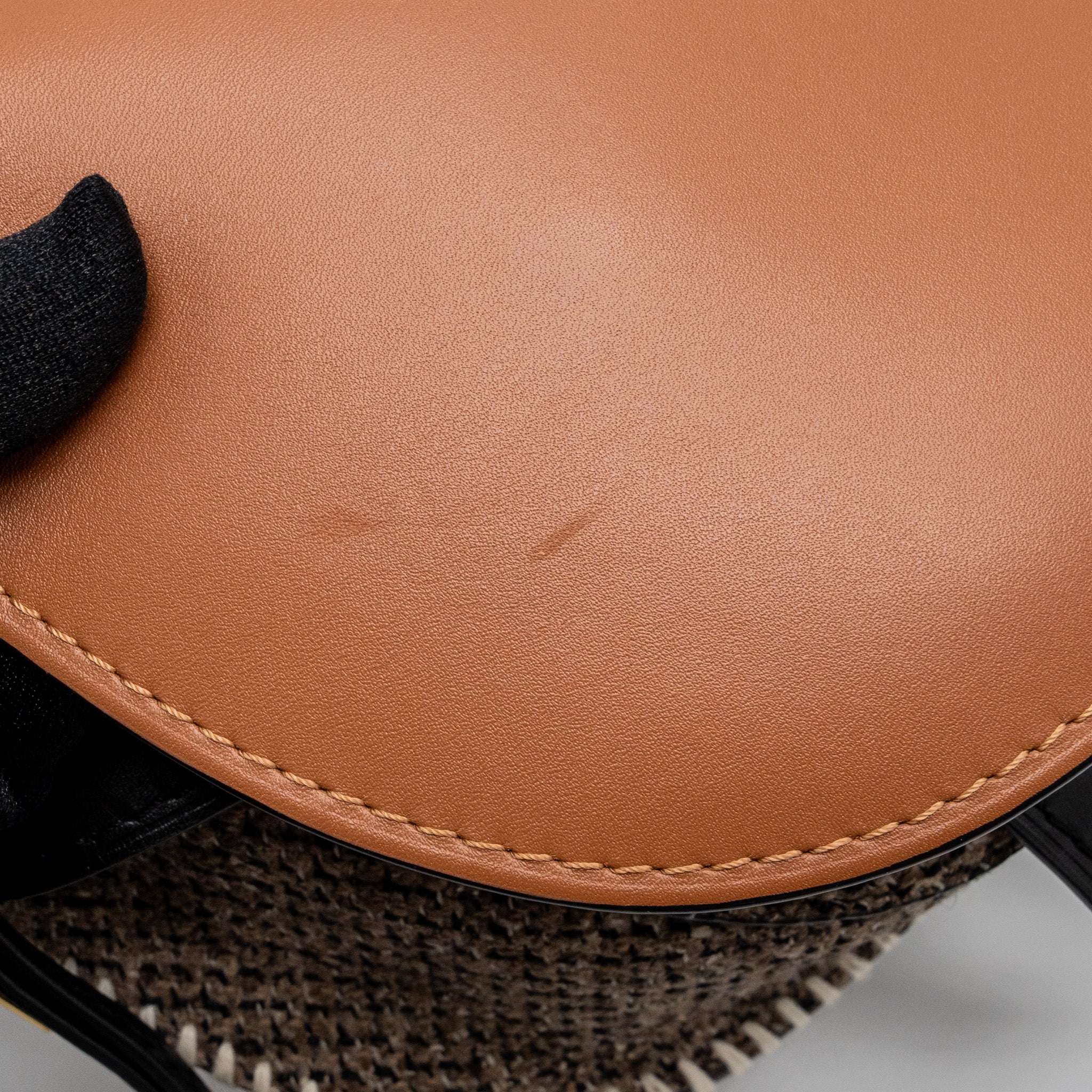 loewe-small-gate-bag-calfskin-tweed-tan-ghw