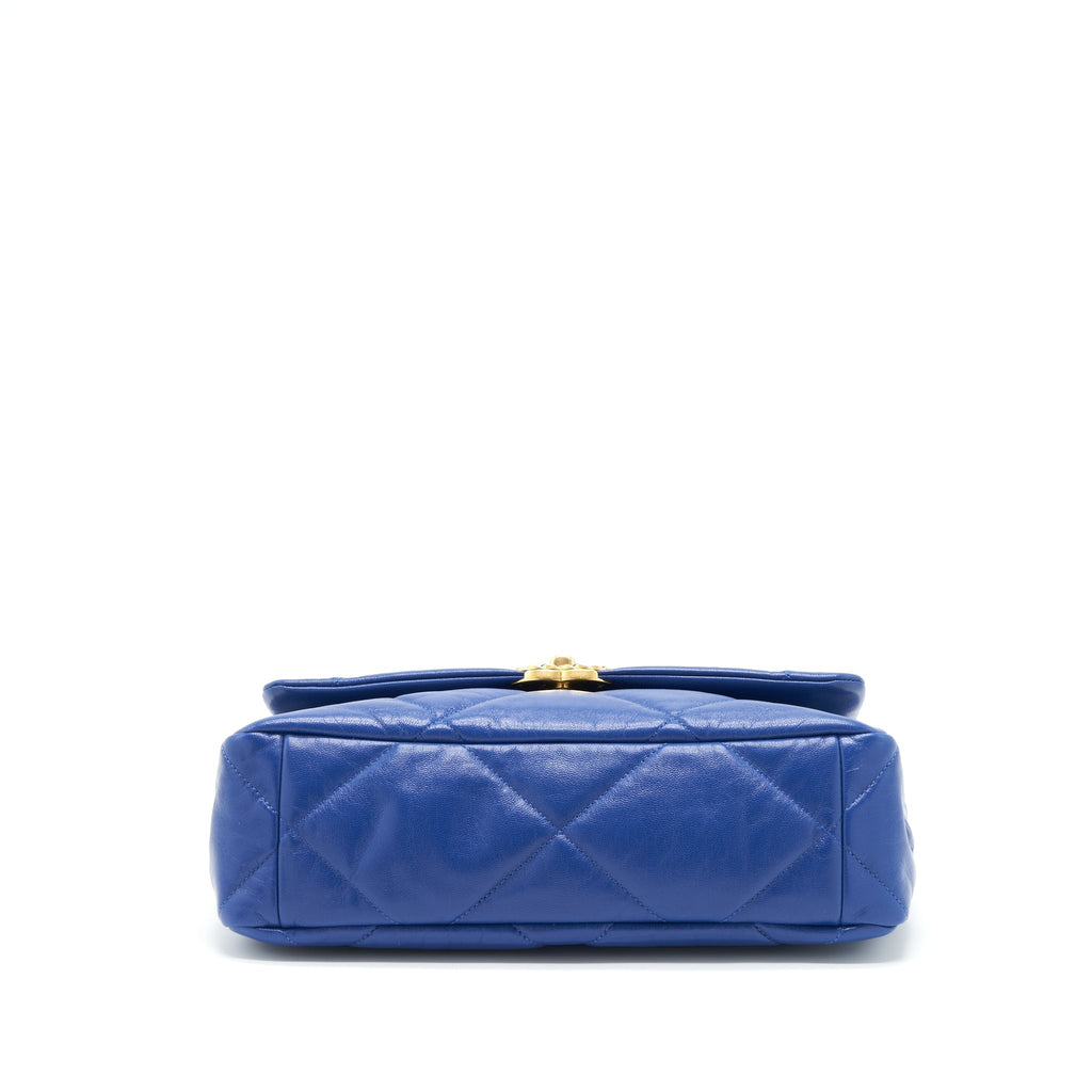 chanel-medium-19-bag-blue-goatskin-gold-silver-hardware