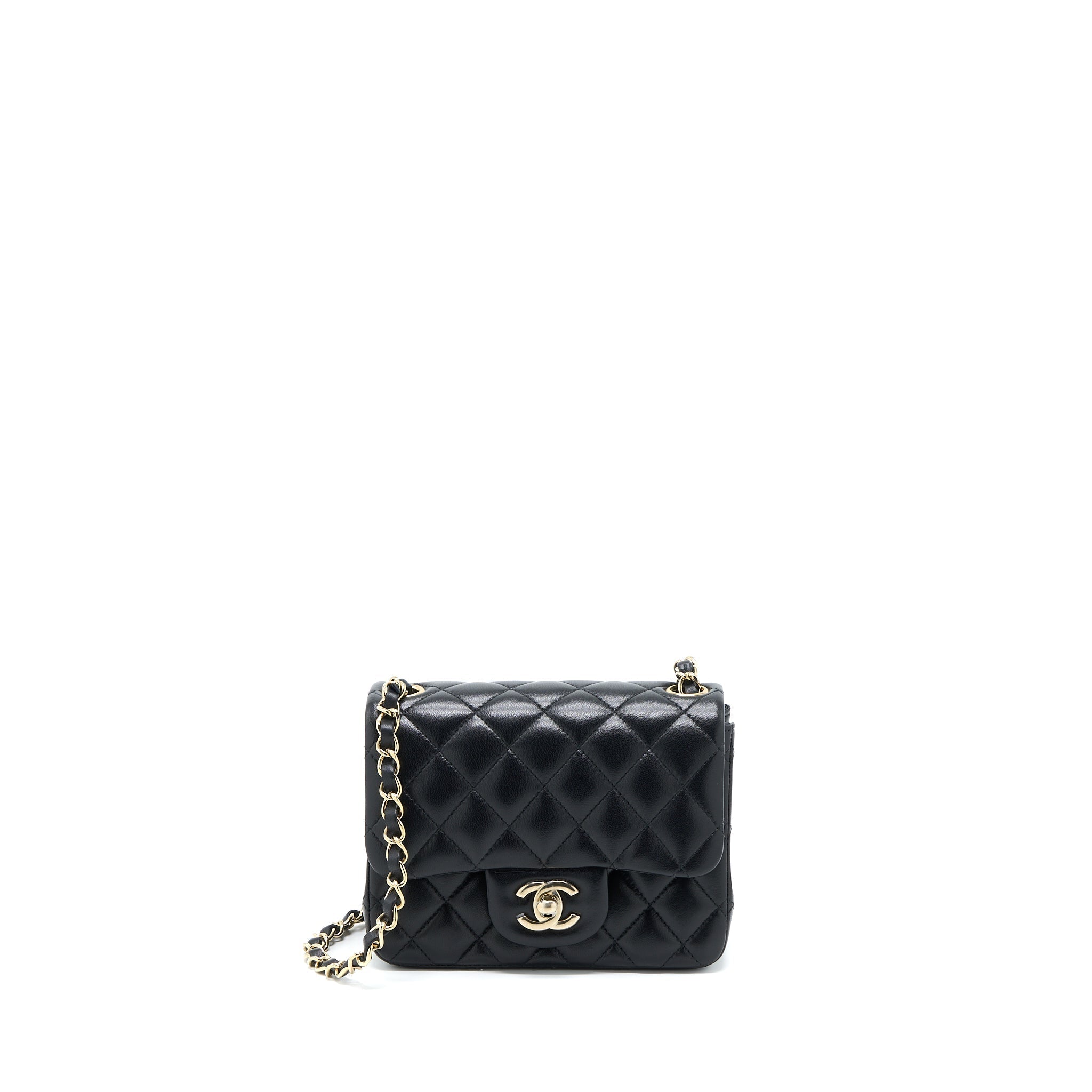 chanel-classic-mini-square-flap-bag-lambskin-black-lghw-microchip-2