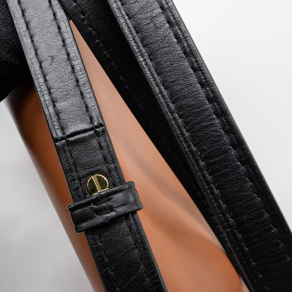 loewe-small-gate-bag-calfskin-tweed-tan-ghw